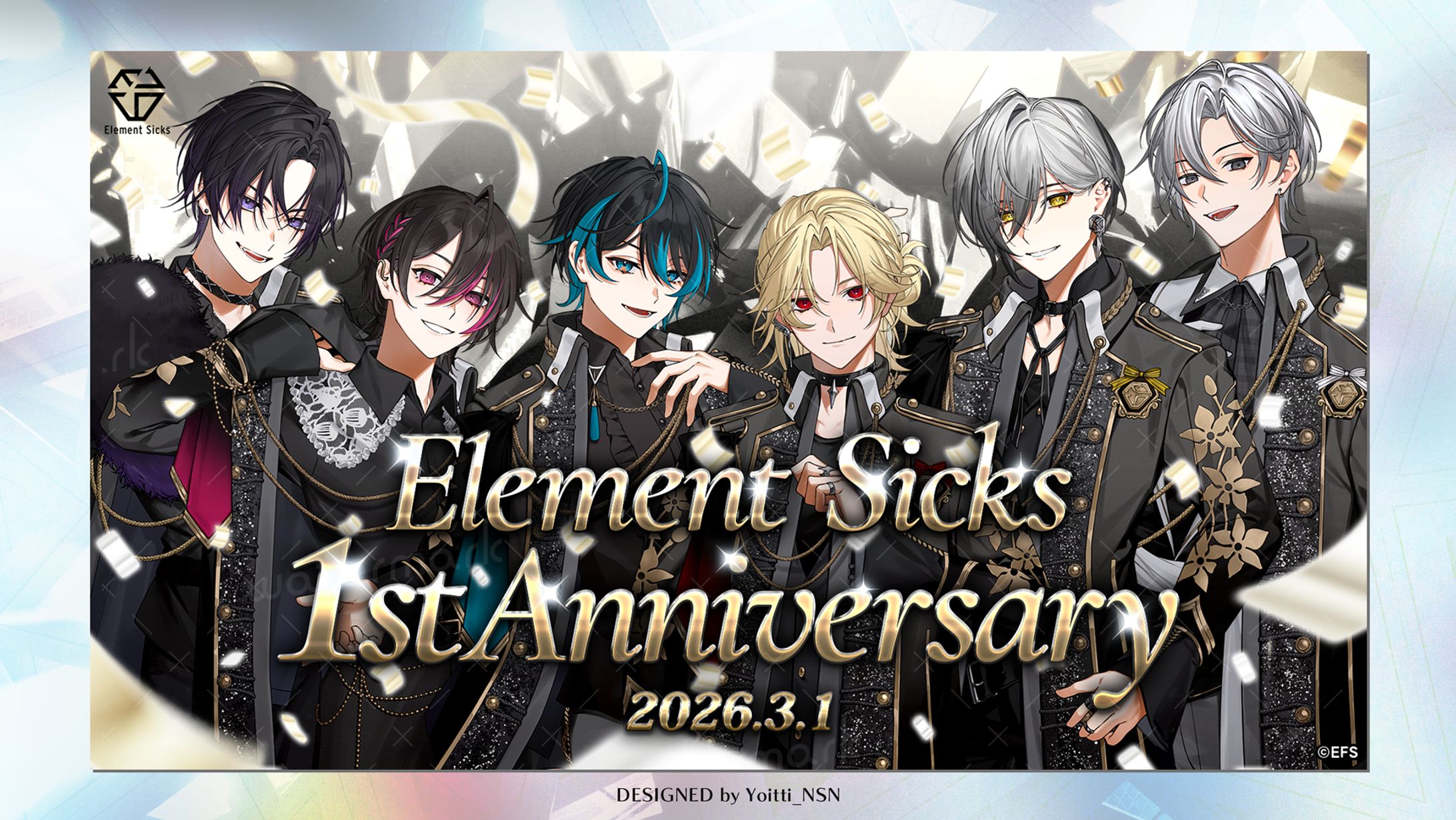 2026.2 Element Sicks 様  1st Anniversary公式生配信サムネイル-1