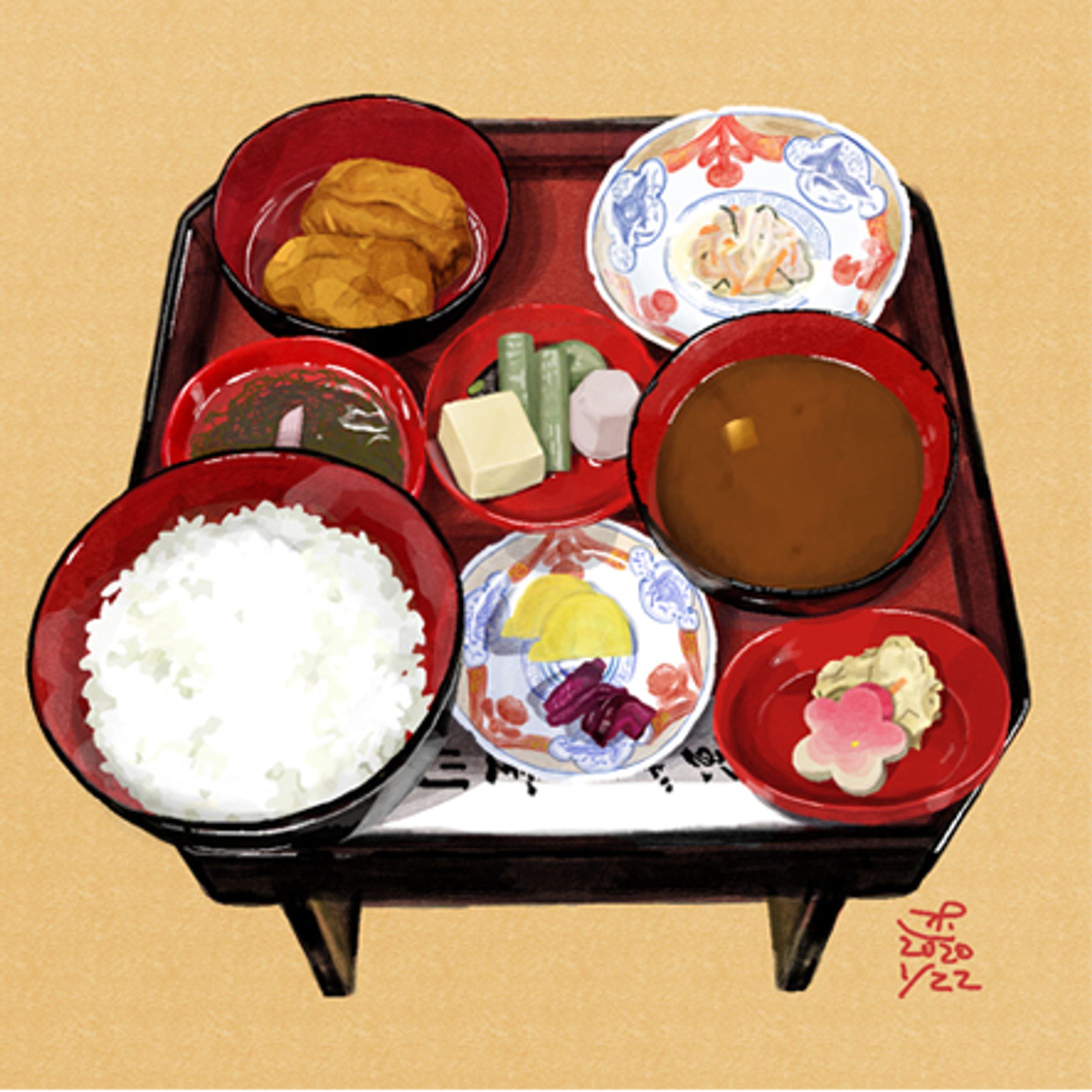 豊川稲荷の点心-1