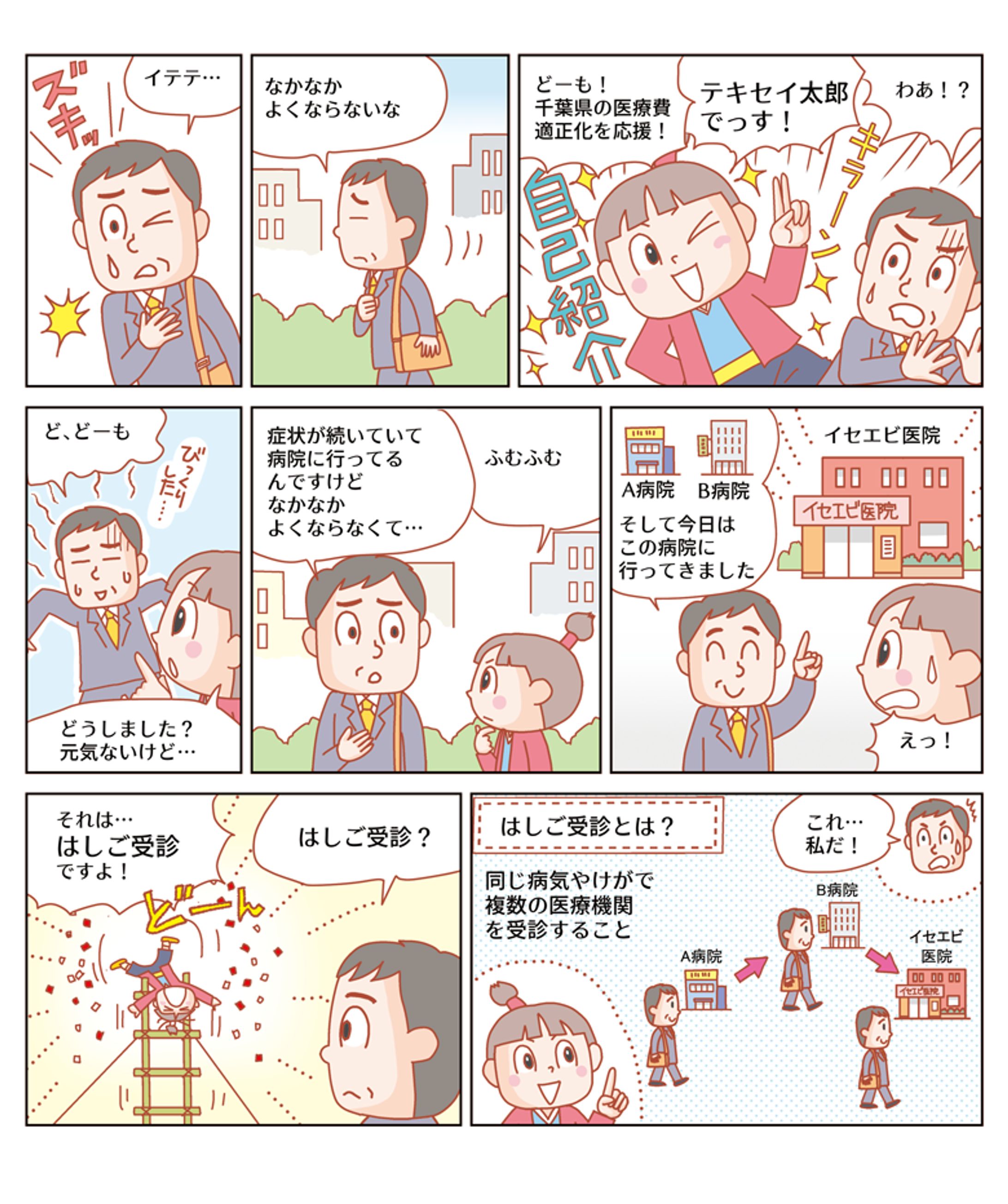 全国健康保険協会さまPRマンガ第3話-1