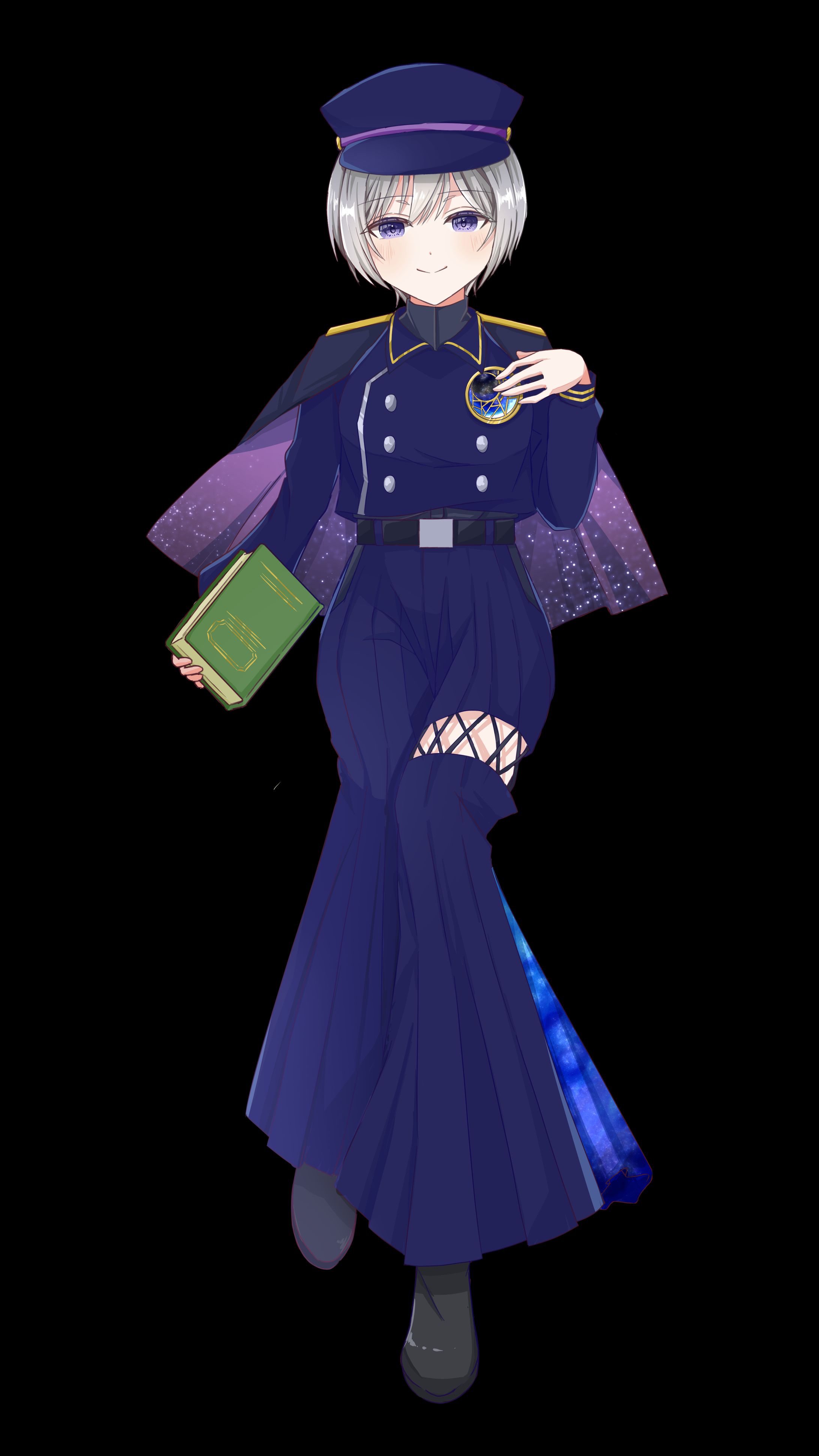 刹那様依頼等身立ち絵(小瀬川秋夜様ご依頼)-1