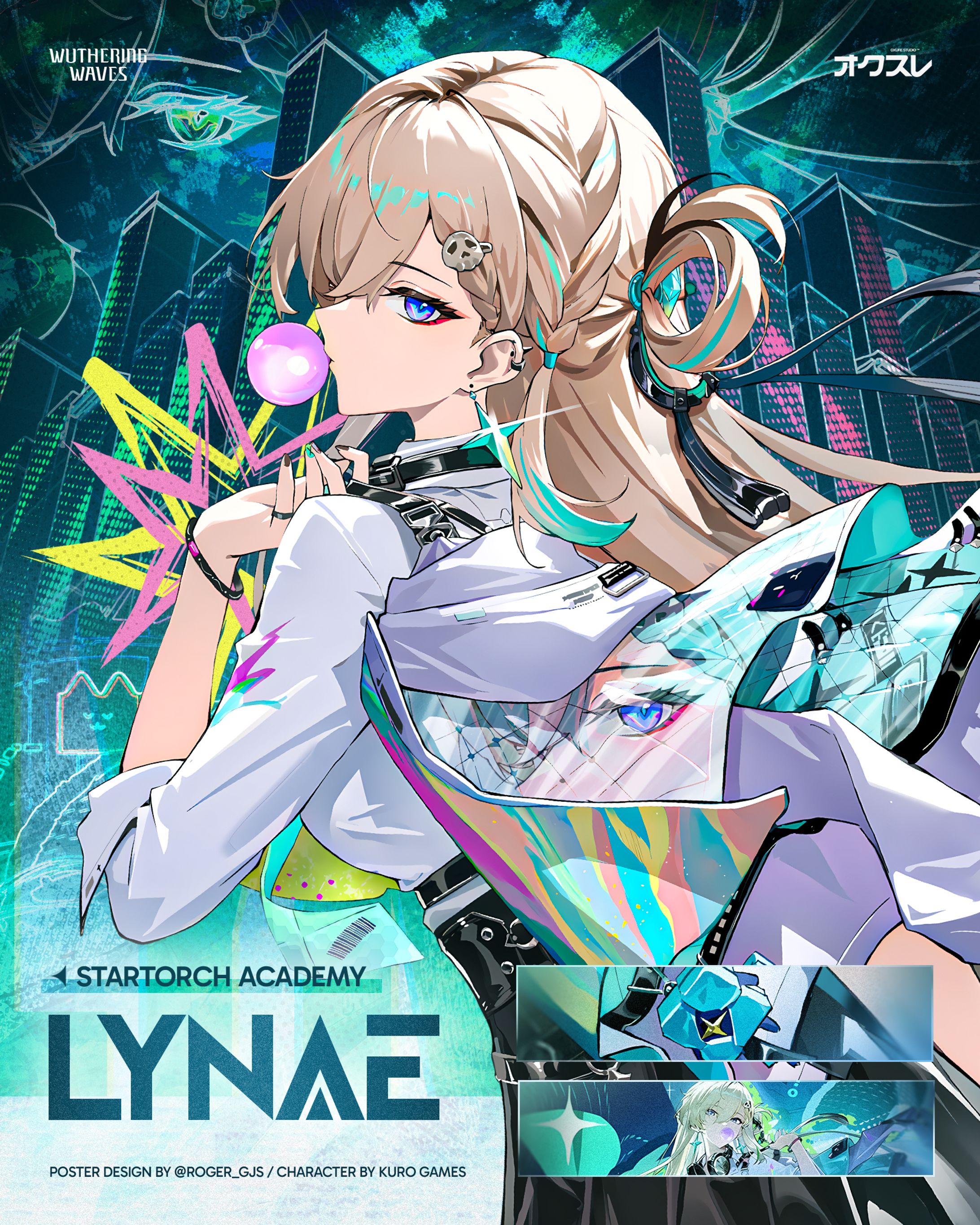 Lynae [Wuthering Waves] - Fan Poster Design-1