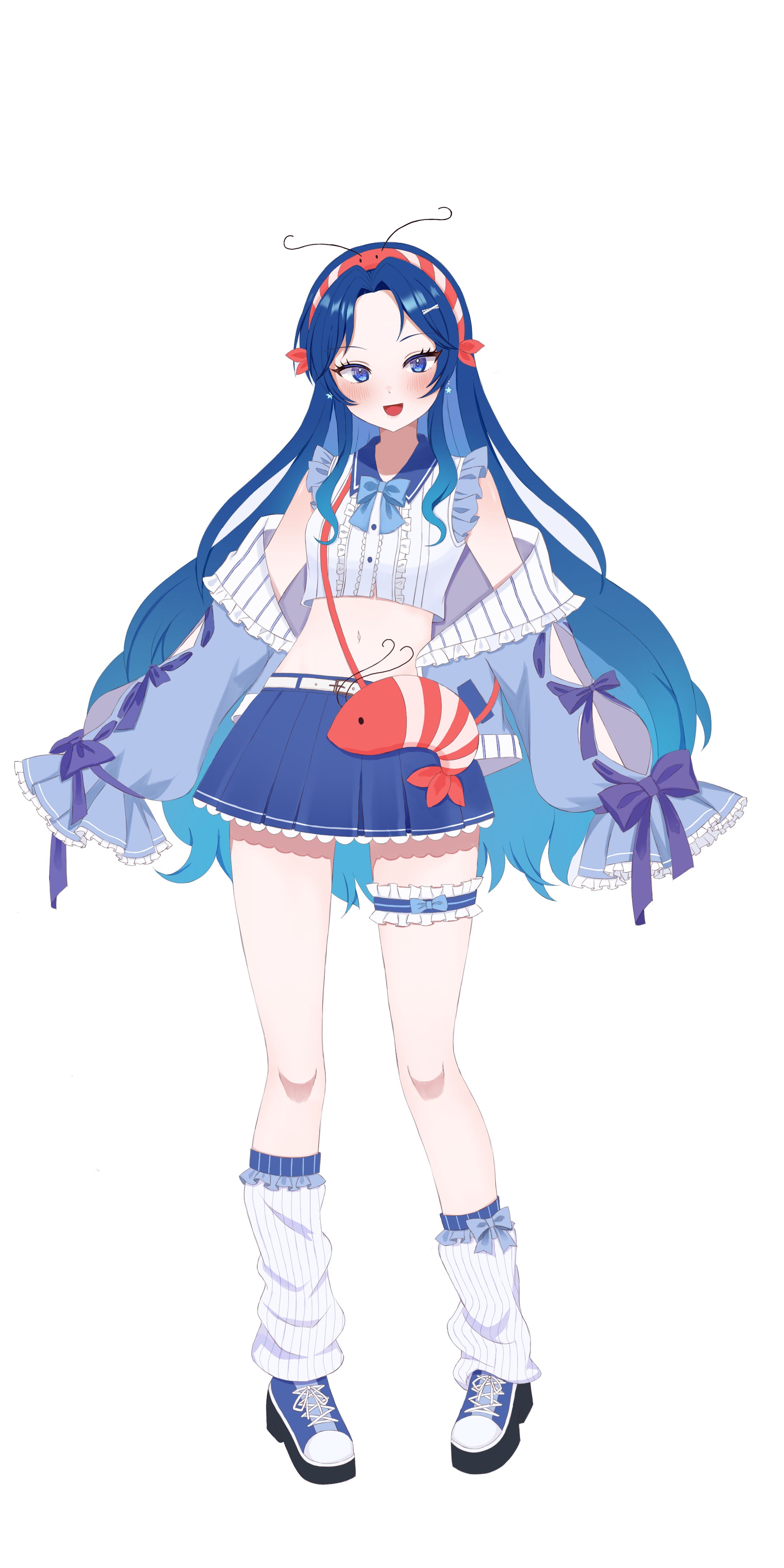 【イラスト】87project所属海老乃えびる様 立ち絵-1