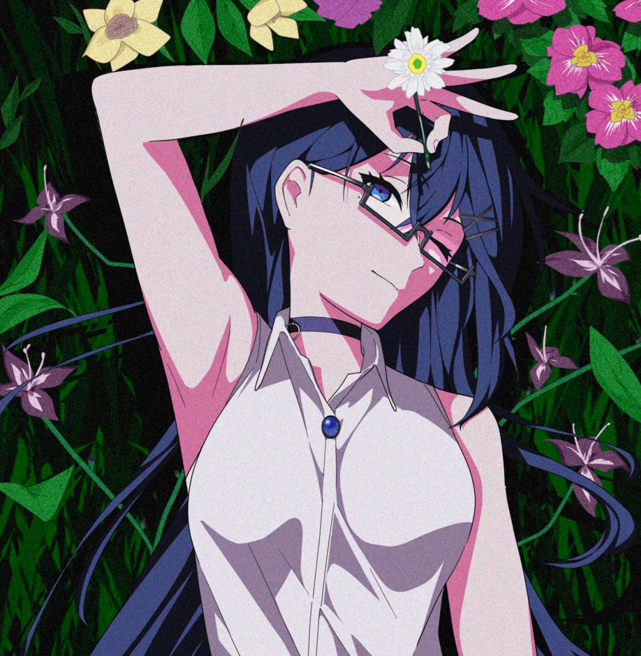 【ご依頼】深青白夜様 動画サムネイル用イラスト-1