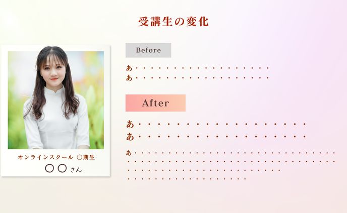 【資料作成】受講生の実績