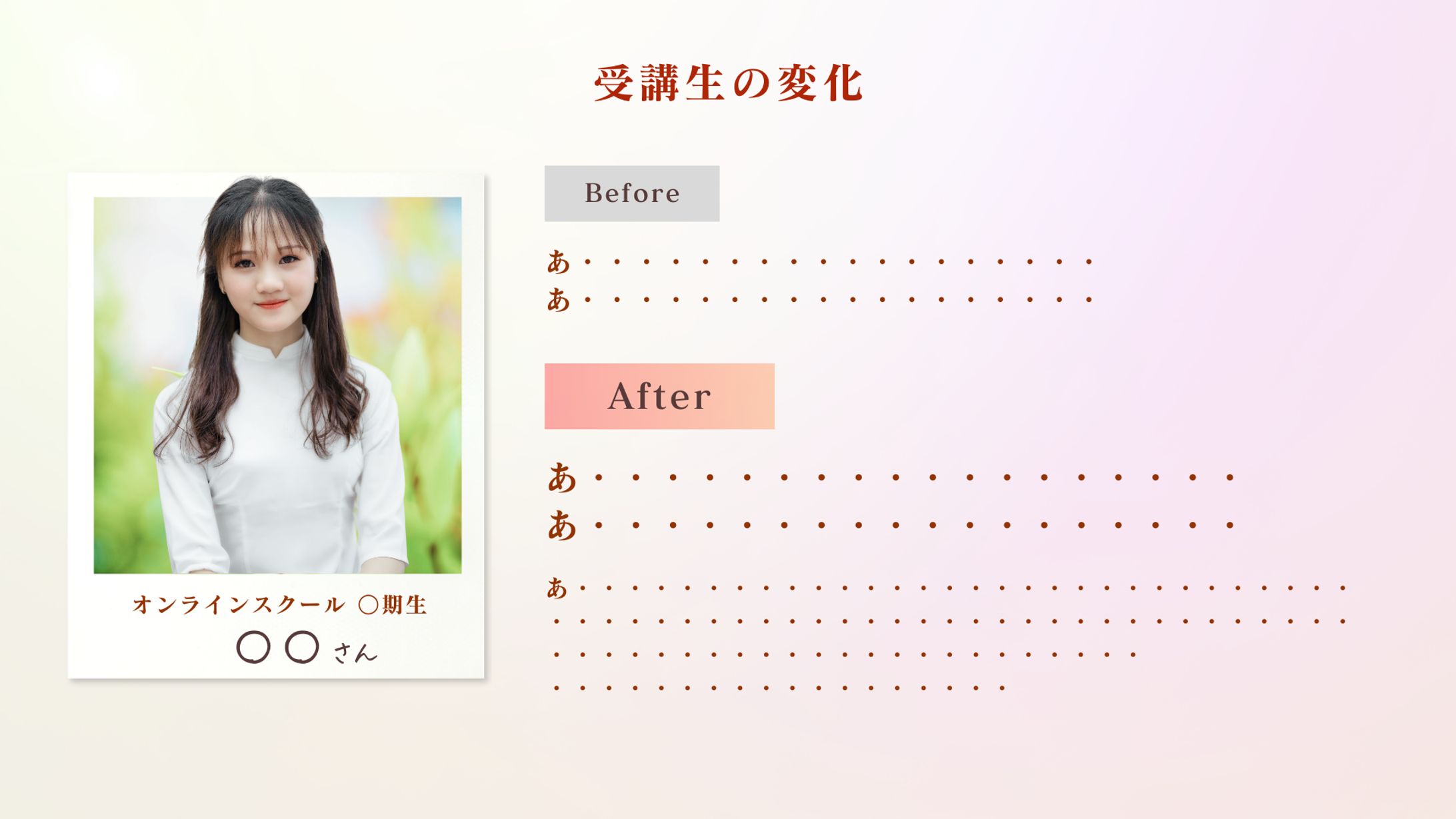 【資料作成】受講生の実績-1