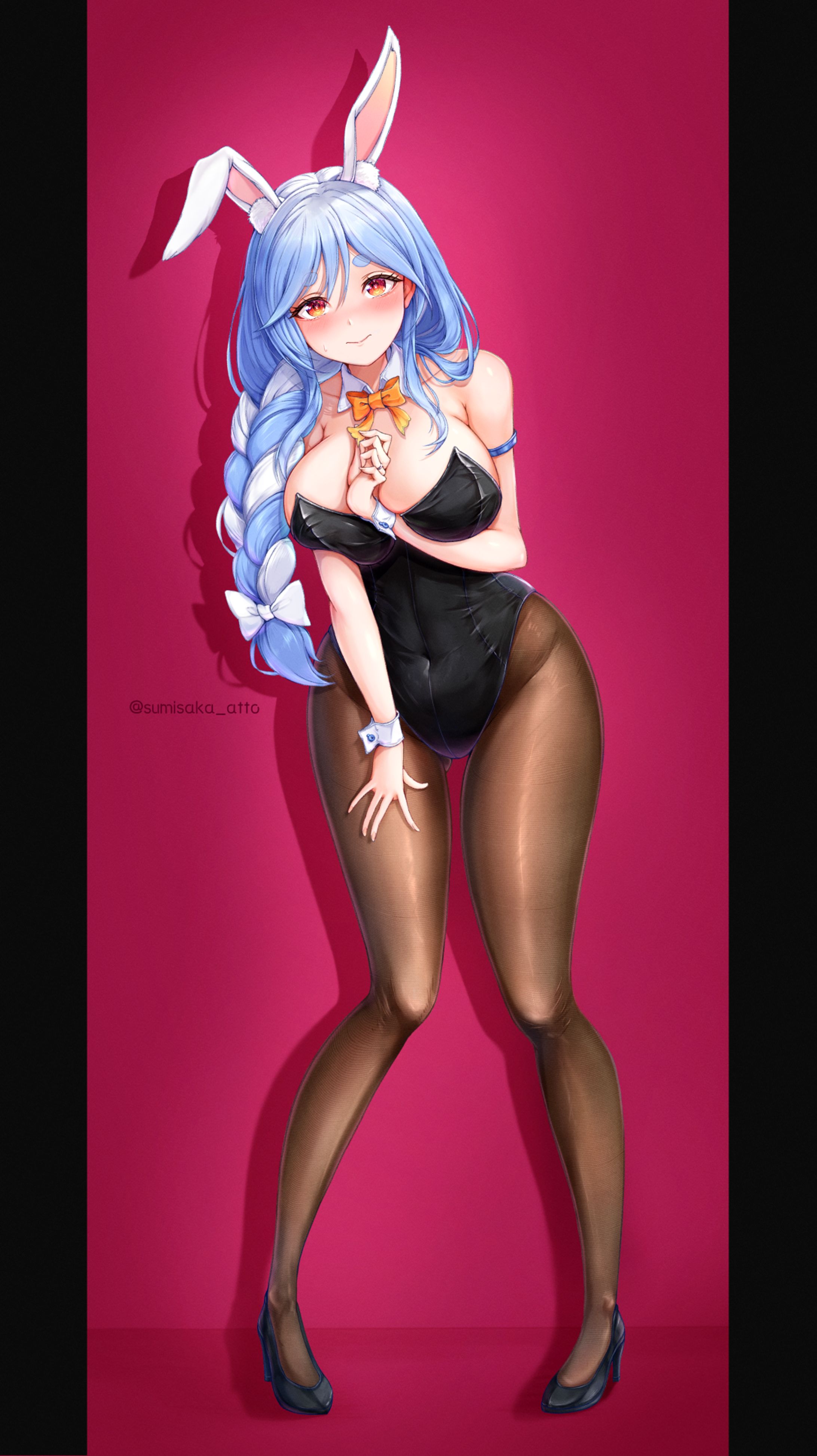 Fanart:ぺこらマミーバニーガール-1