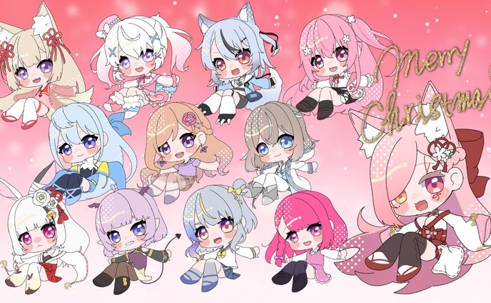 Vtuber SDイラスト