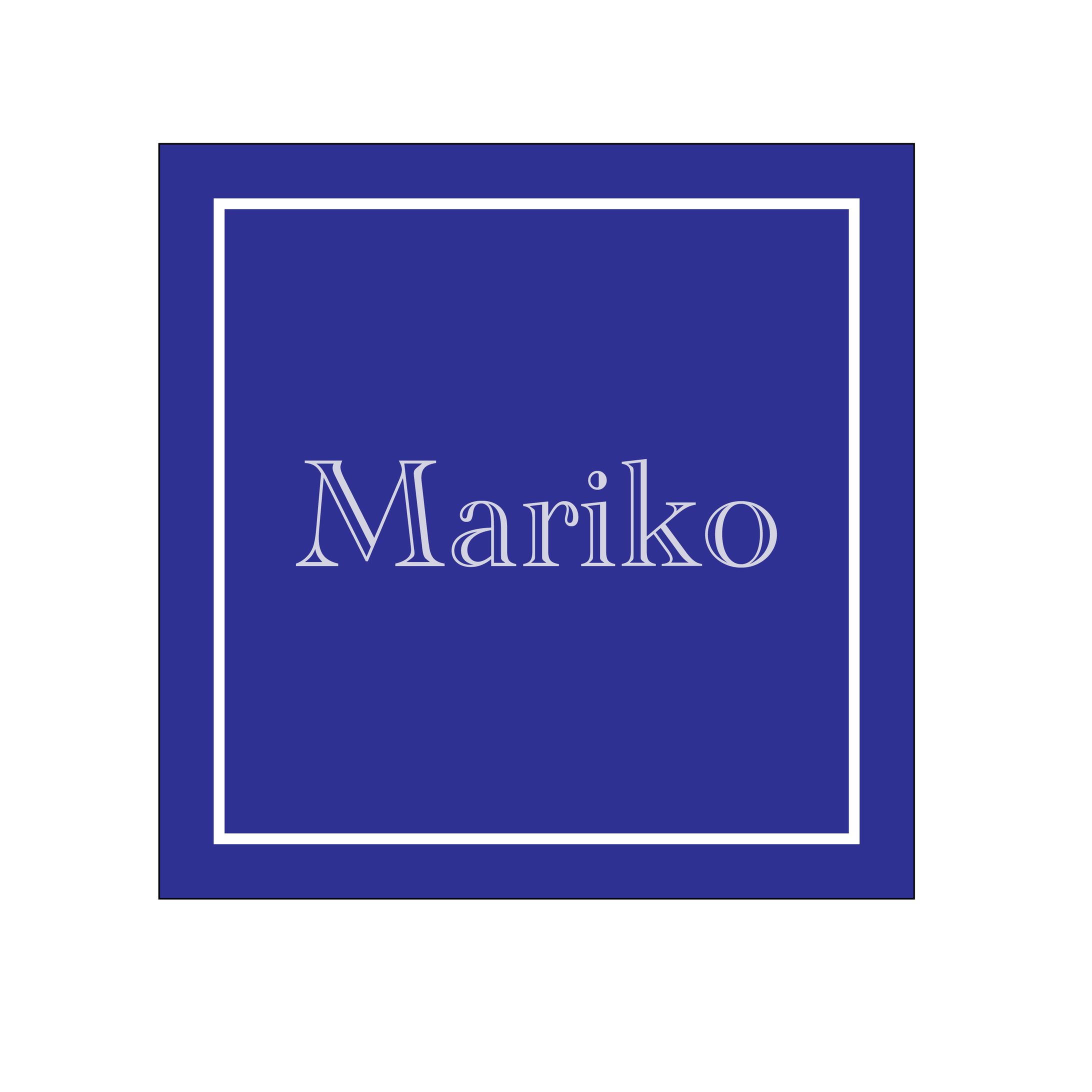 ロゴ　Mariko-1
