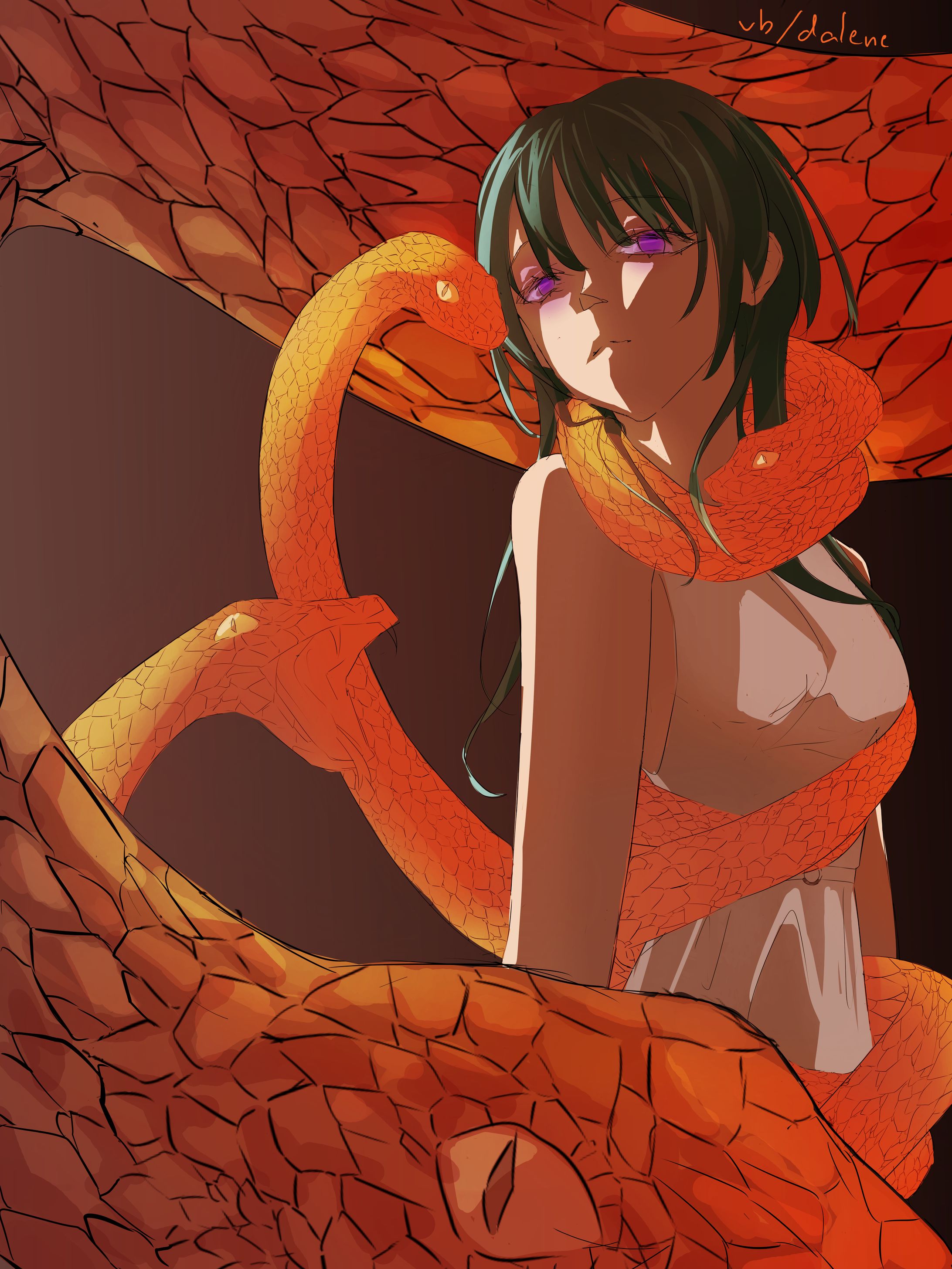 Themed Illustration - Snake-1