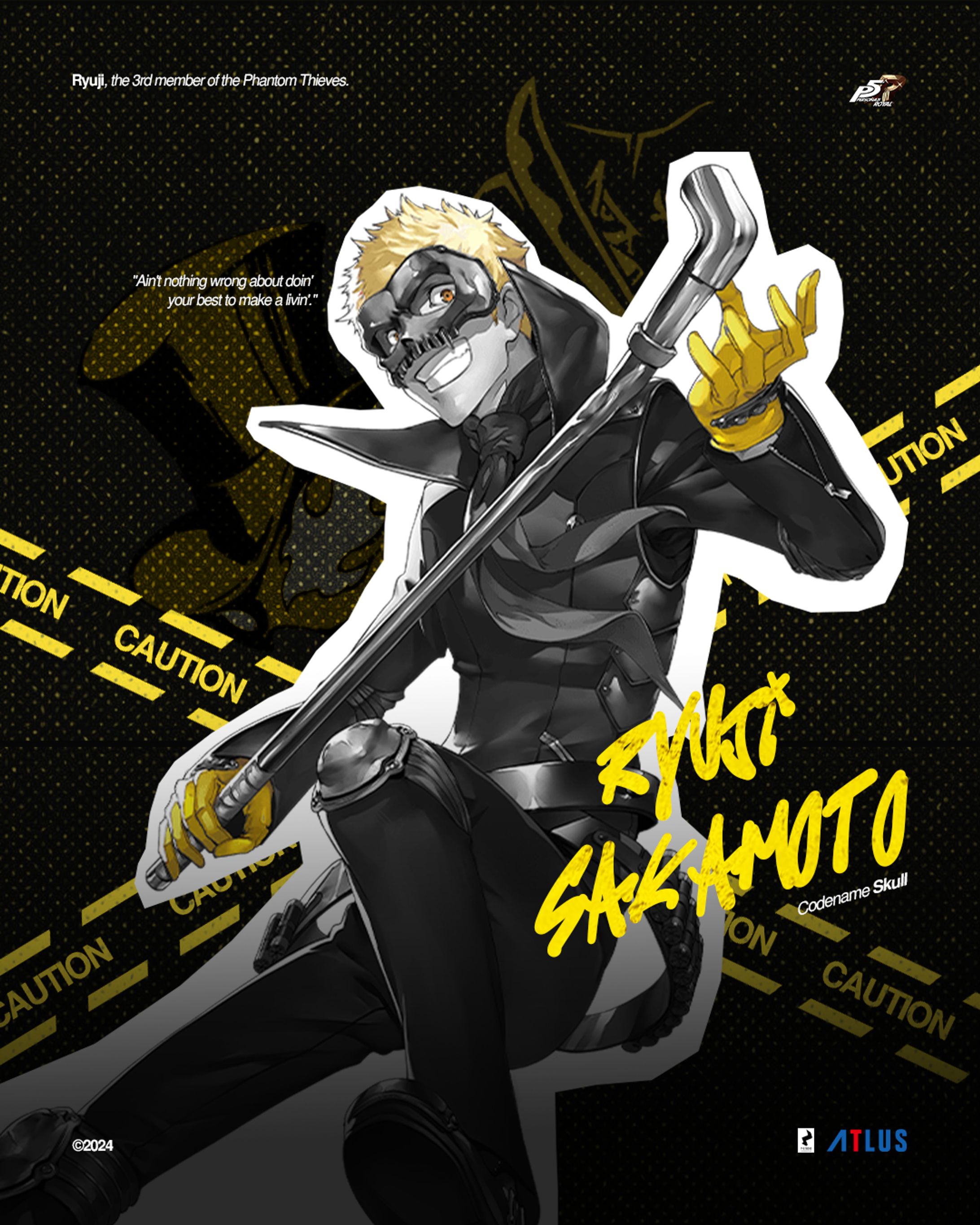 [Poster] - Ryuji Persona 5.-1