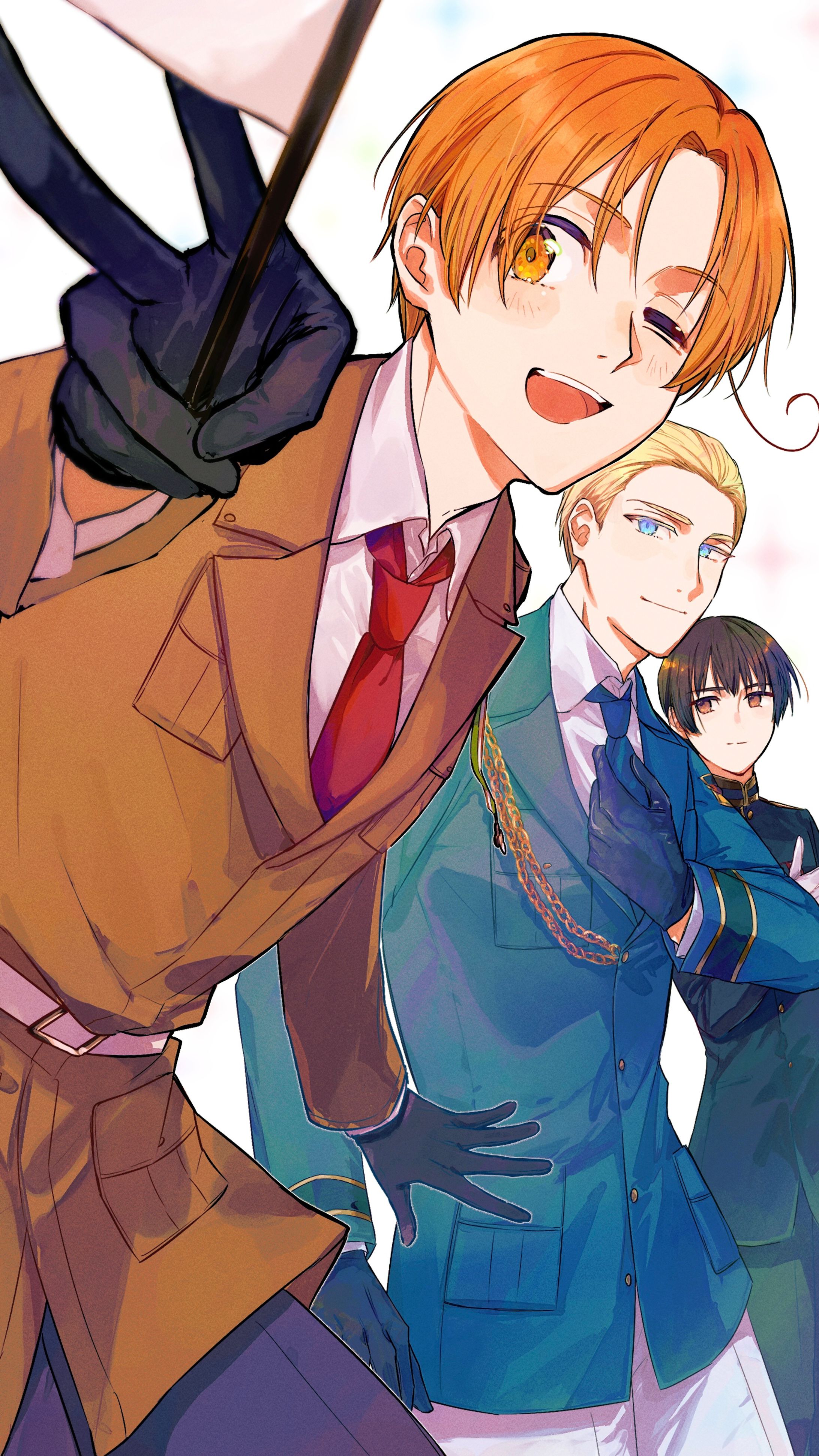 ヘタリア Hetalia Italia＆Germany＆Japan-1