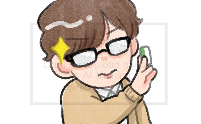 渋川難波さんイラスト