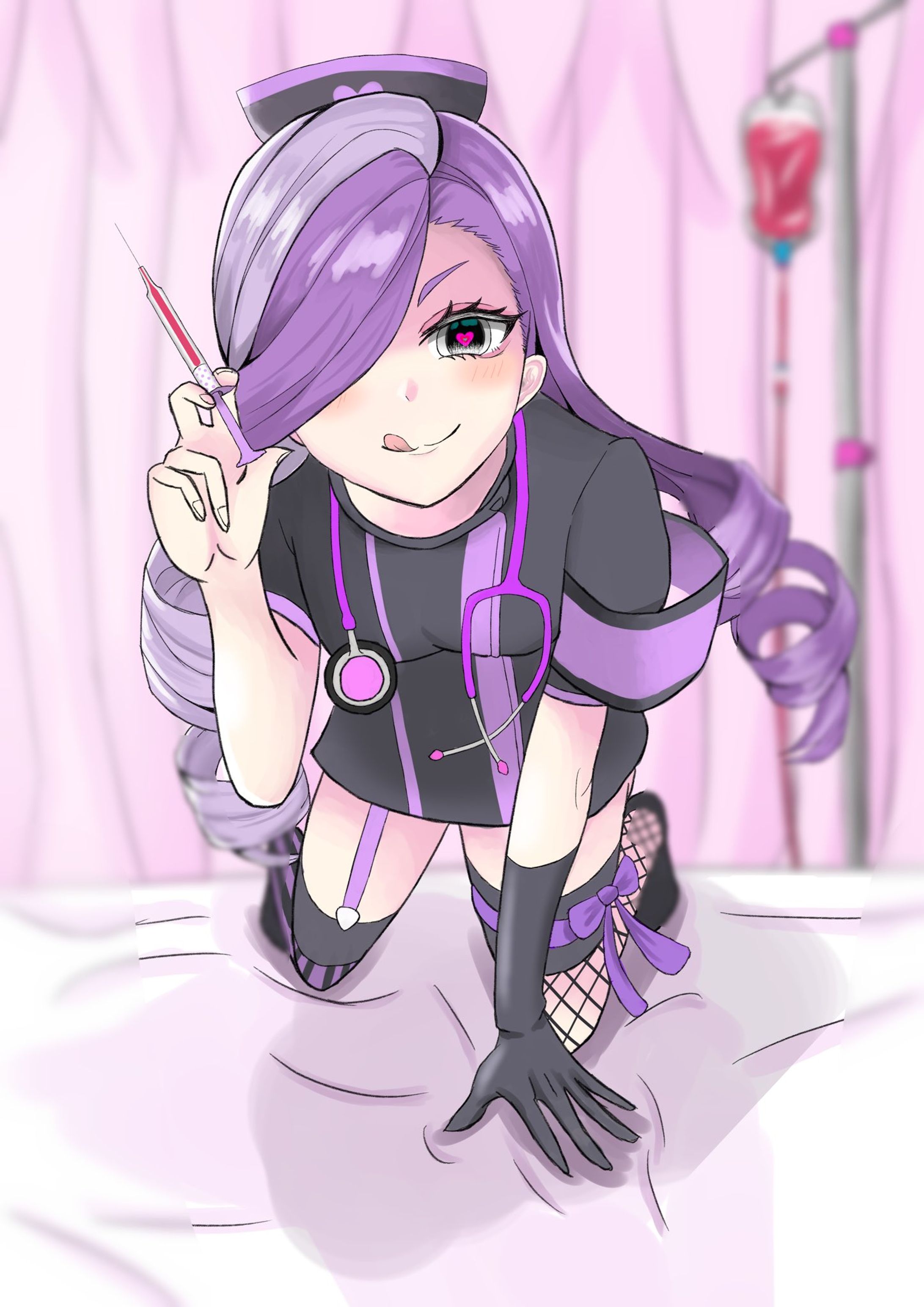 #戦闘摂理解析システムコンパス メグメグ【Fanart】-1