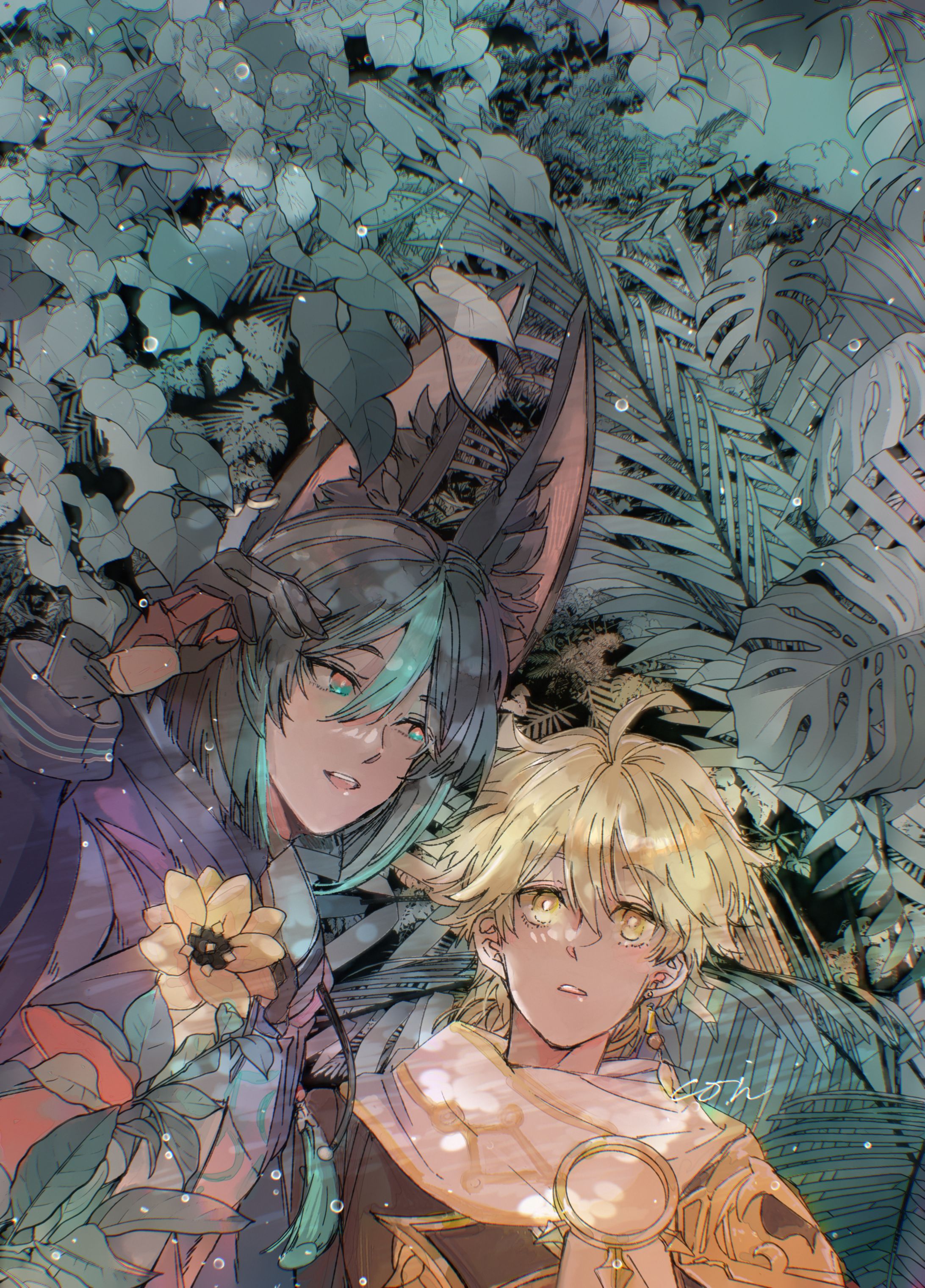 【原神】空とティナリ-1