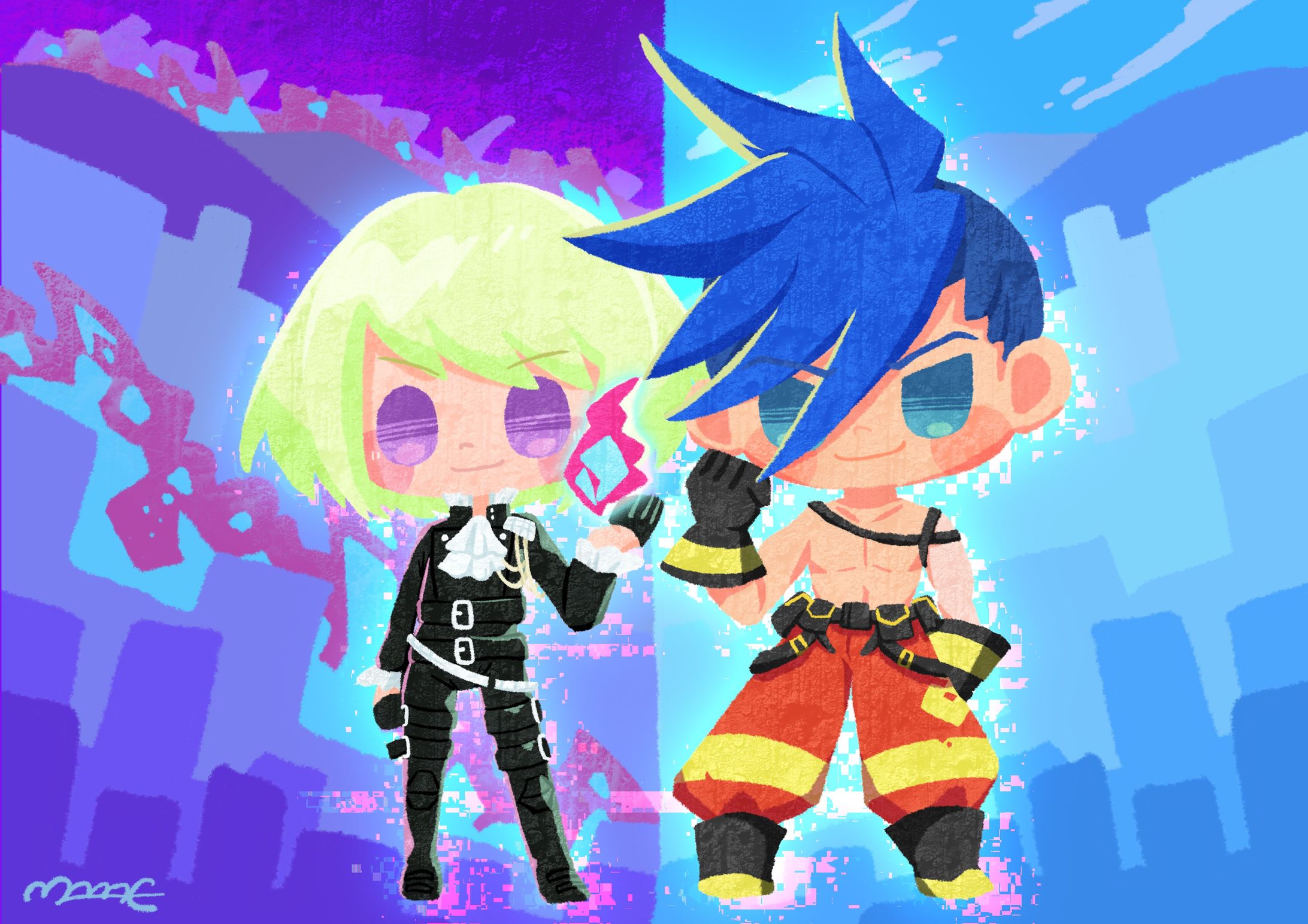 プロメア　ファンアート-1
