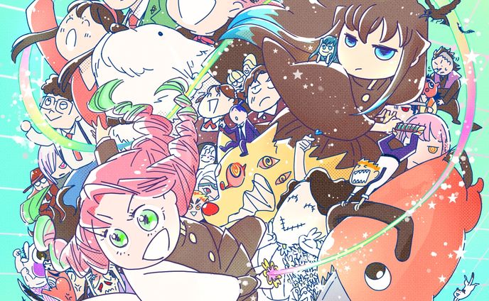 ファンアート（鬼滅の刃、チェンソーマン、スパイファミリー）