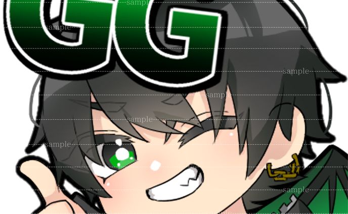 バット様／Twitch用スタンプ