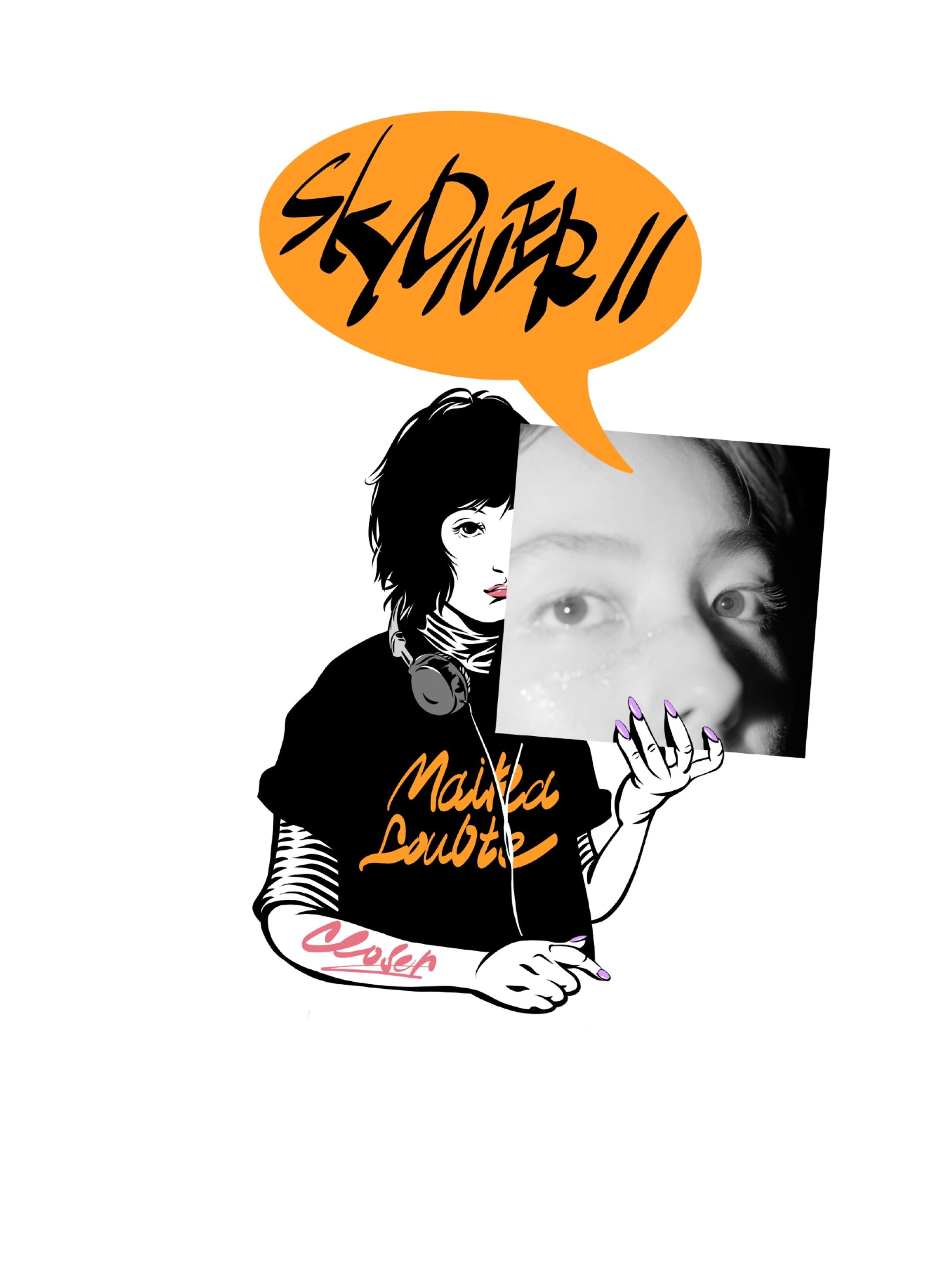 Rock Girl Listen to Maika Loubte-1