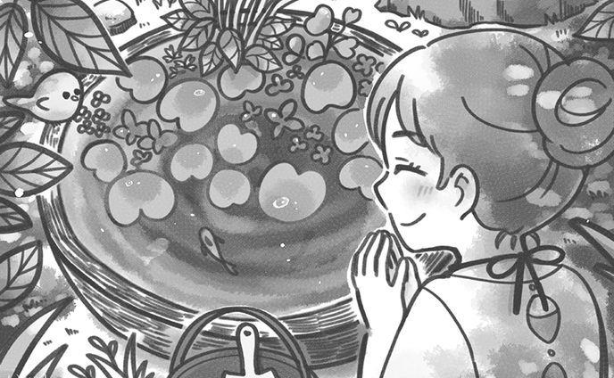 【ご依頼】コスミック出版様「でっかい！まちがいさがし2025年7月号」まちがいさがしイラスト