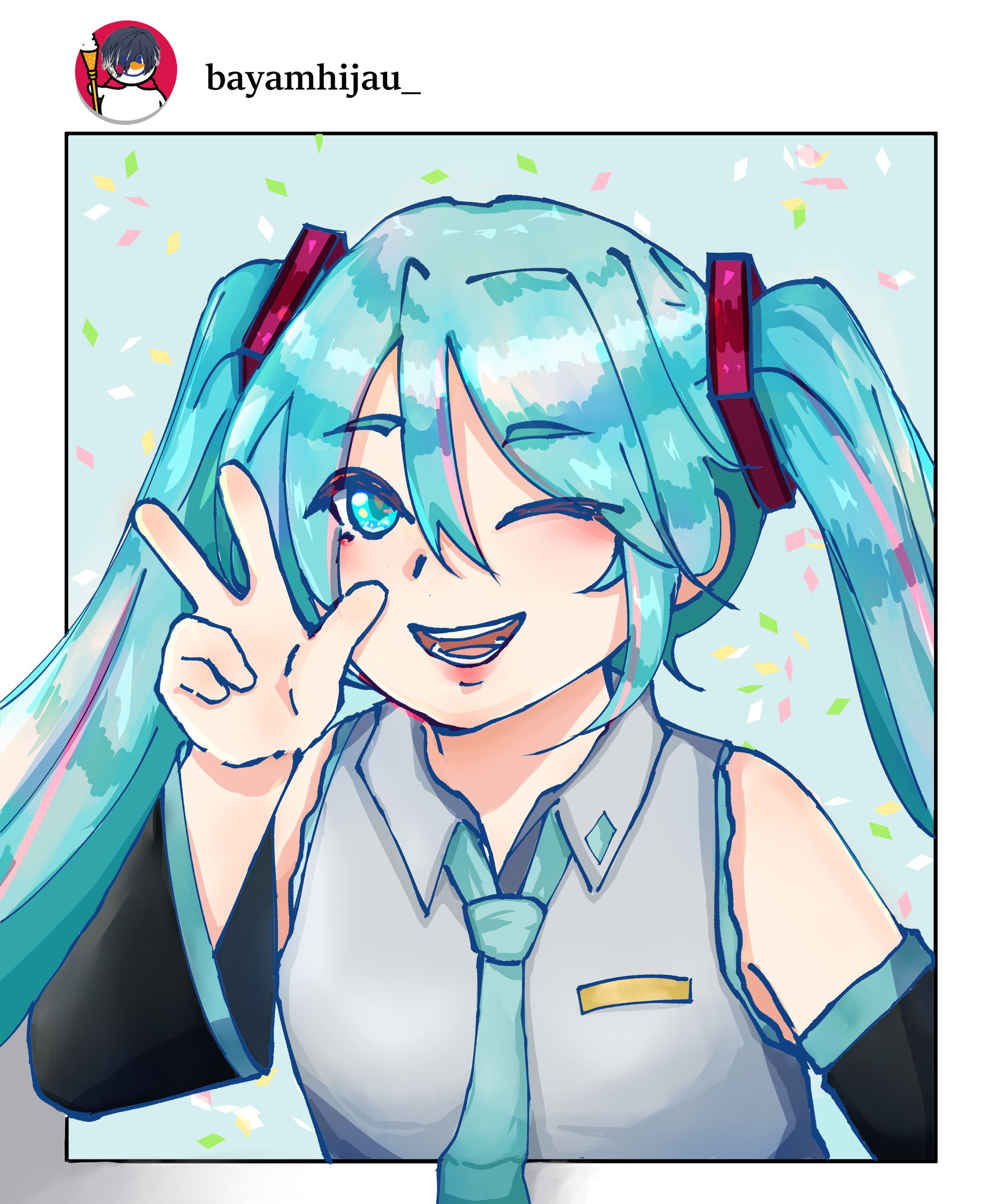 Hatsune Miku Fanart -1