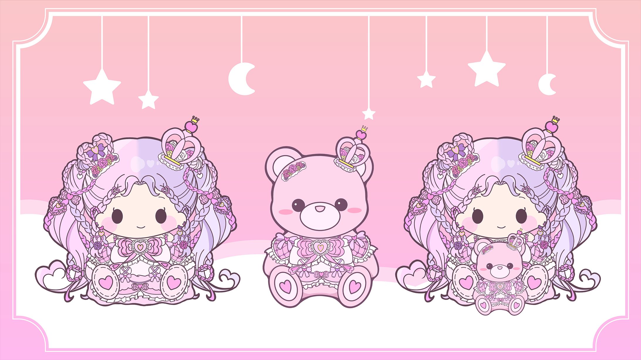 幻逢迷様/ぬいぐるみ風イラスト-1