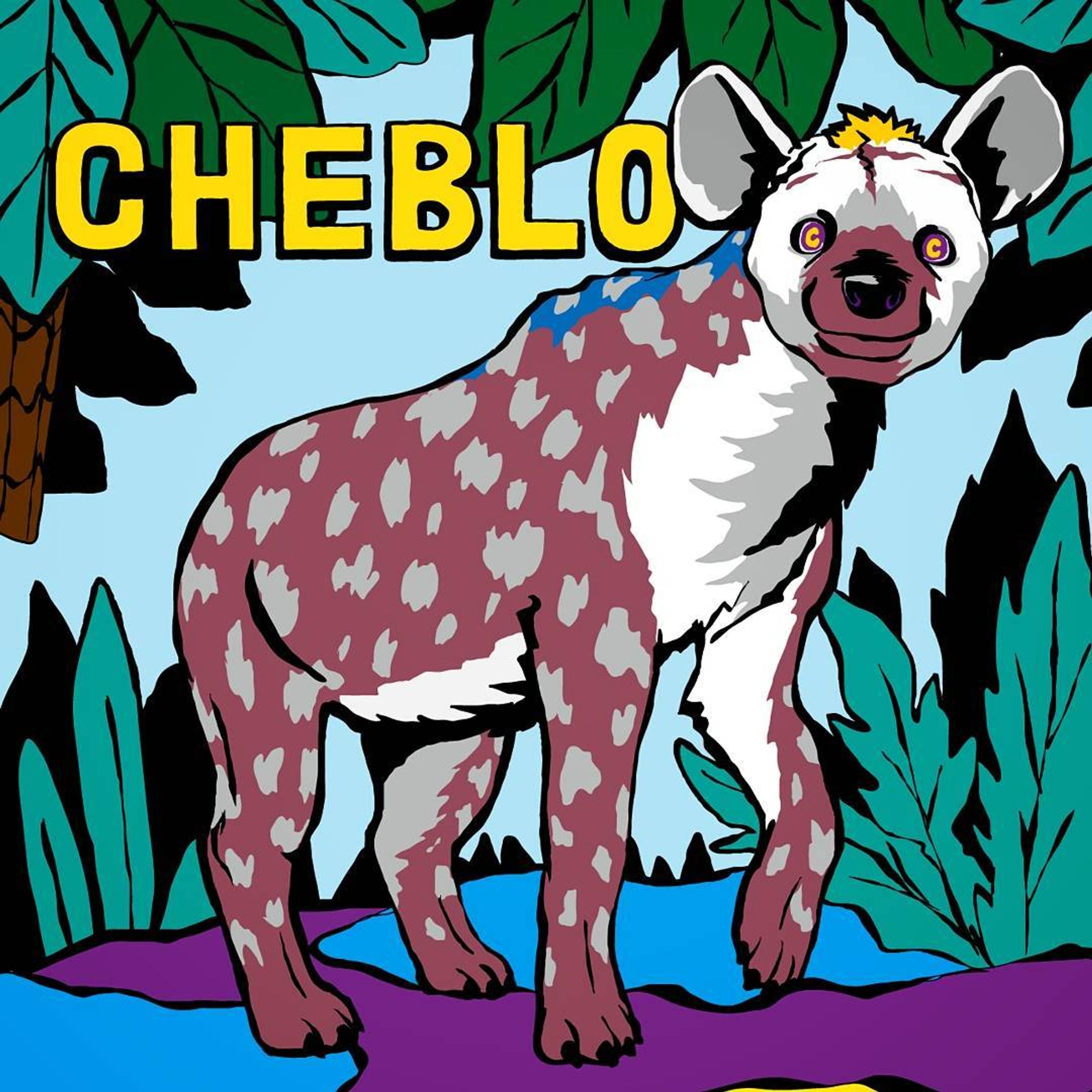 #ハイエナ
#動物
#イラスト
#CHEBLO
#animal
#アニマル
#hyena
#絵
#picture-1