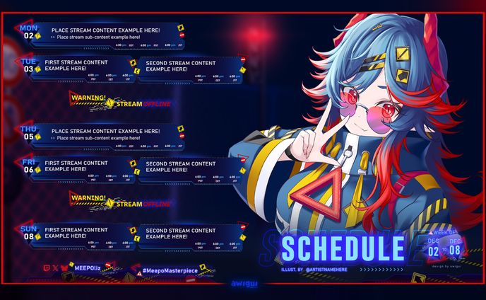 Schedule Design - MEEPOLiz