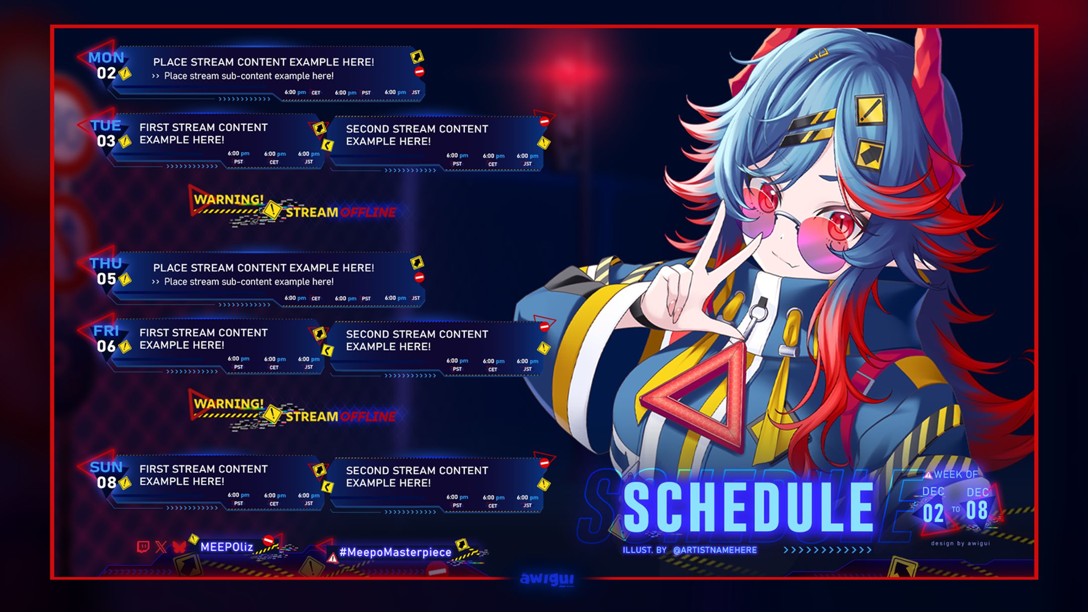 Schedule Design - MEEPOLiz-1
