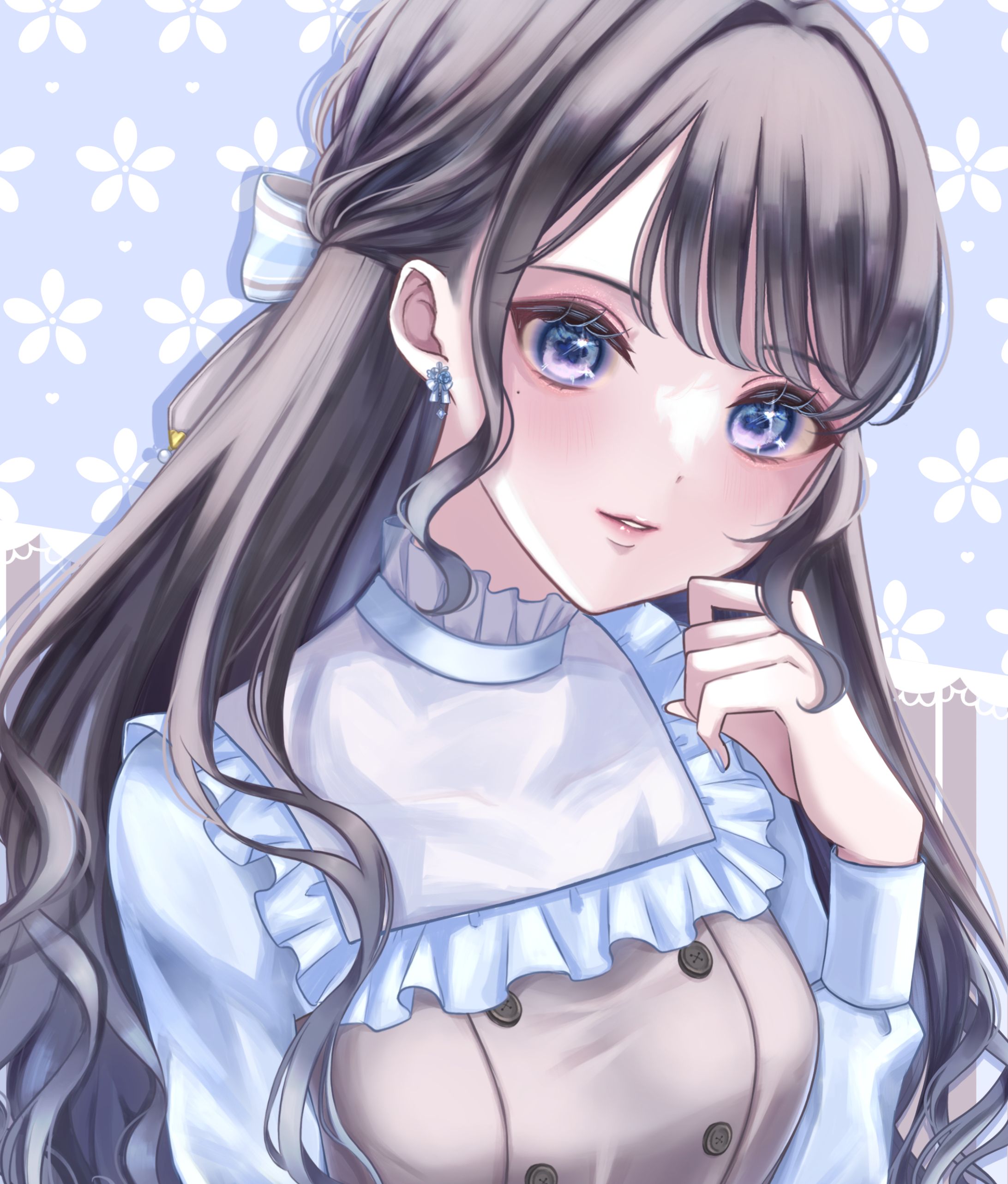 💙Light blue × Milk tea🤎-1
