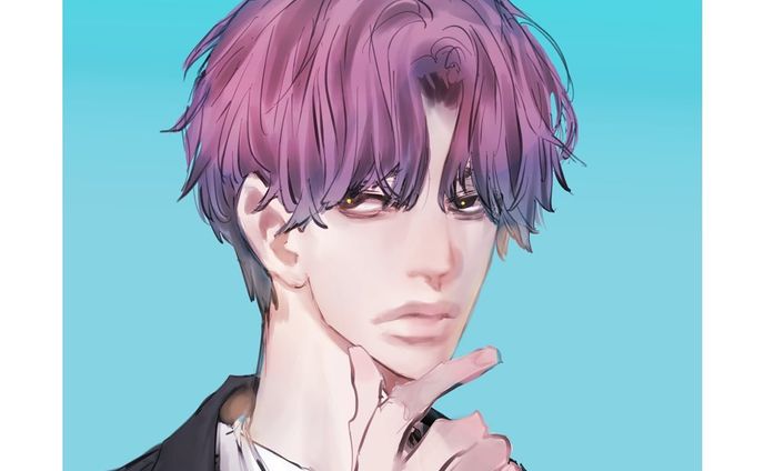 考え中🤔

#絵 #イラスト #オリジナル #漫画絵 #ピンク #水色 #男性 #顔 #表情 #人物画 #アート #illustration #digitalart #original #pink #boy