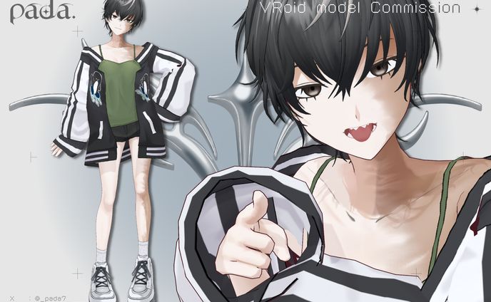 VRoid 3D model / シアカマコ