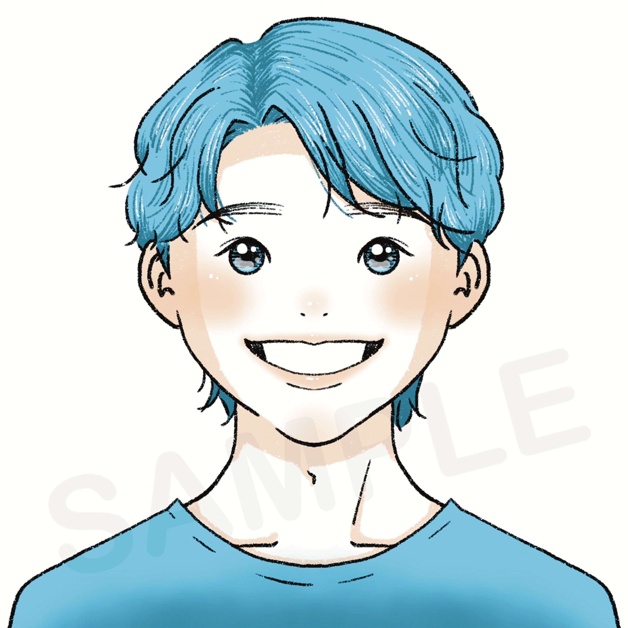 似顔絵｜ユウト様-1