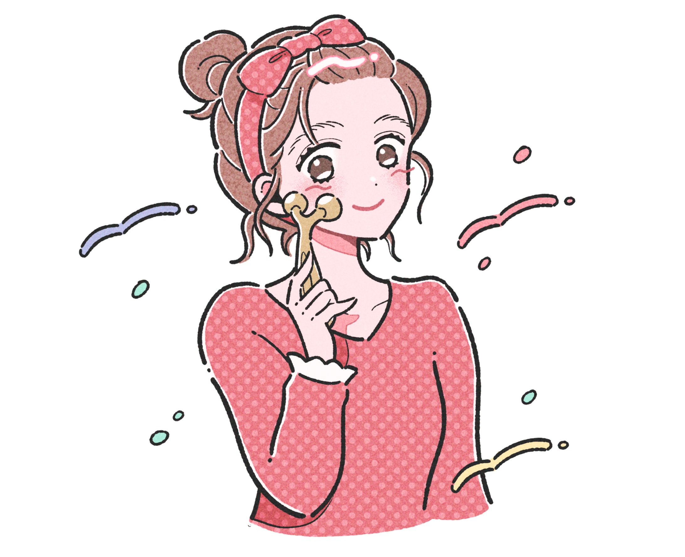 【お仕事】ラシック名古屋様：パンフレットイラストカット-1