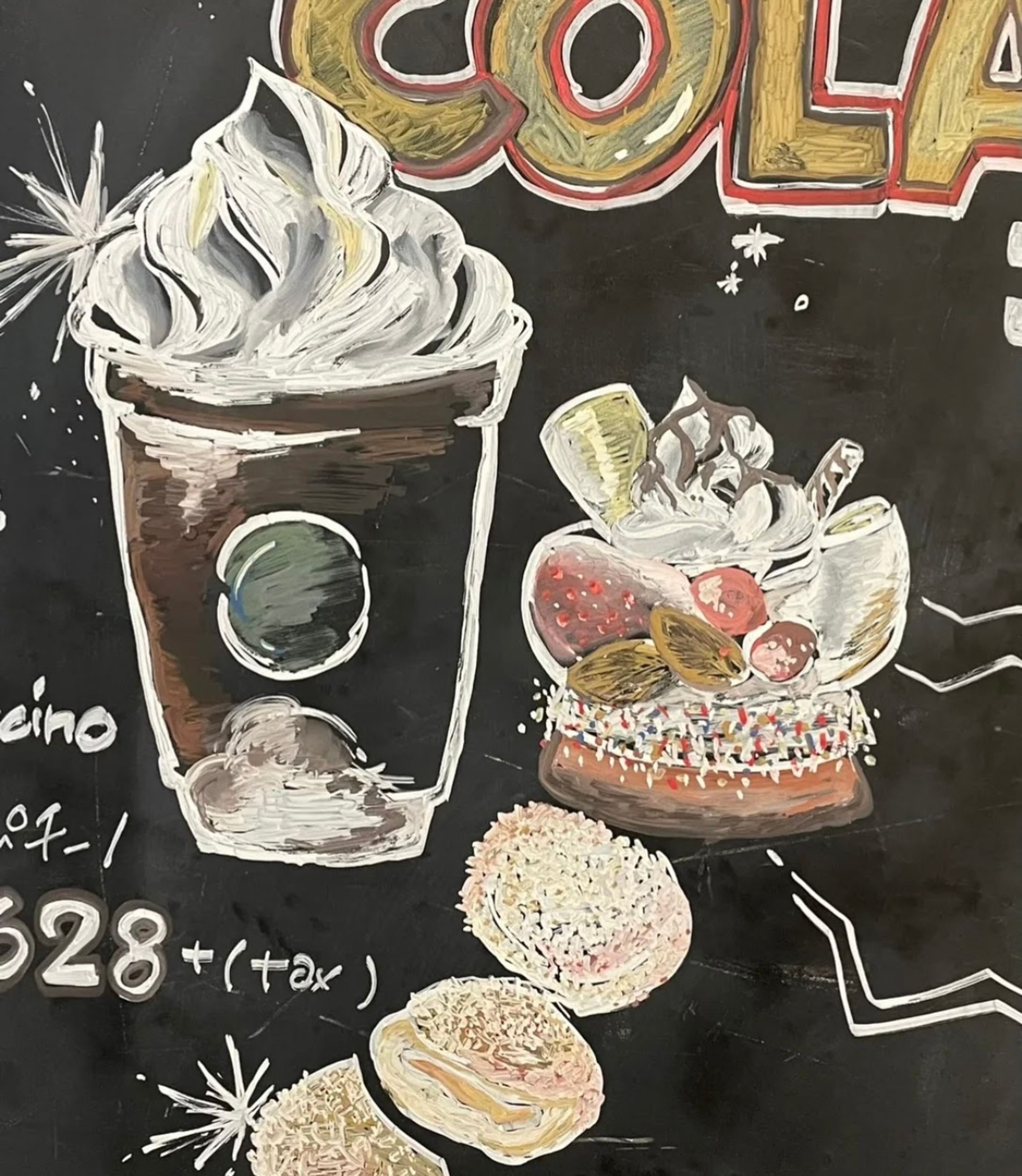 手描きチョークボード-1