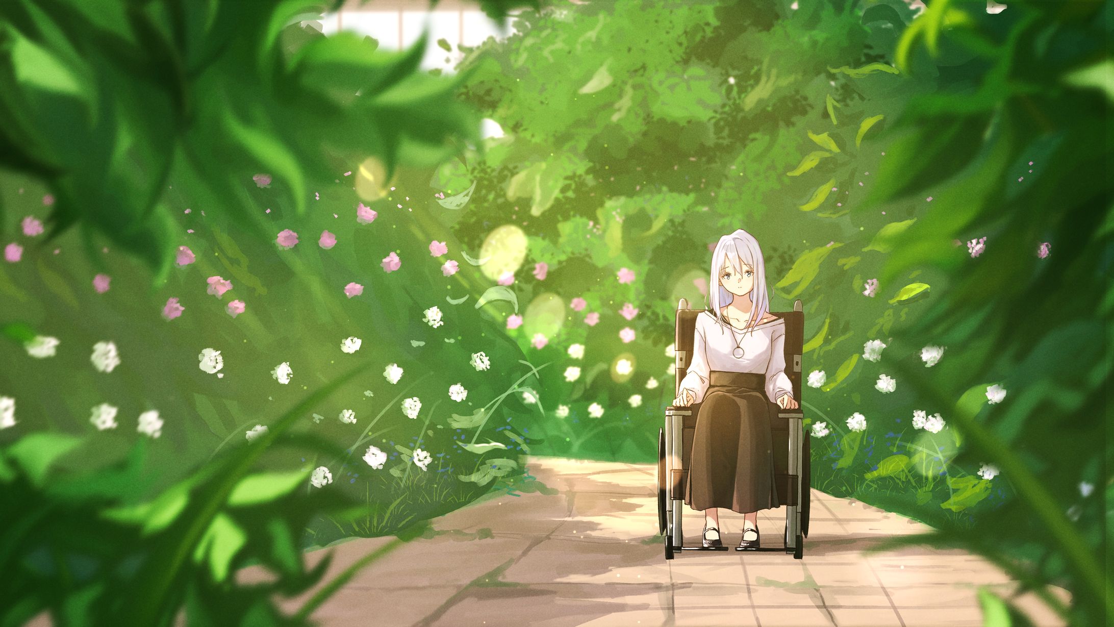 姉はとても花が好きな人でした。-1