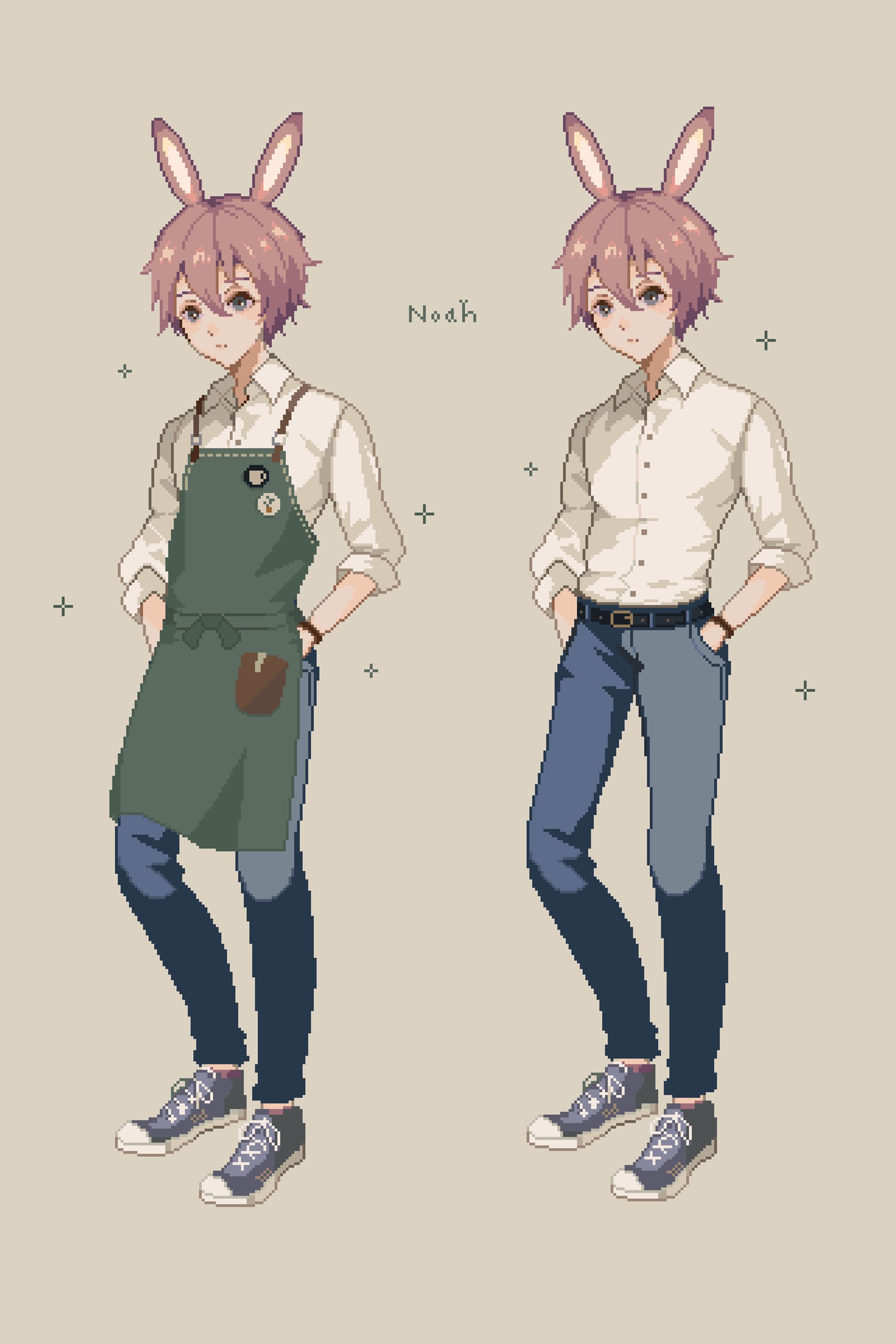 ウサギのノア君（創作キャラクター）-1