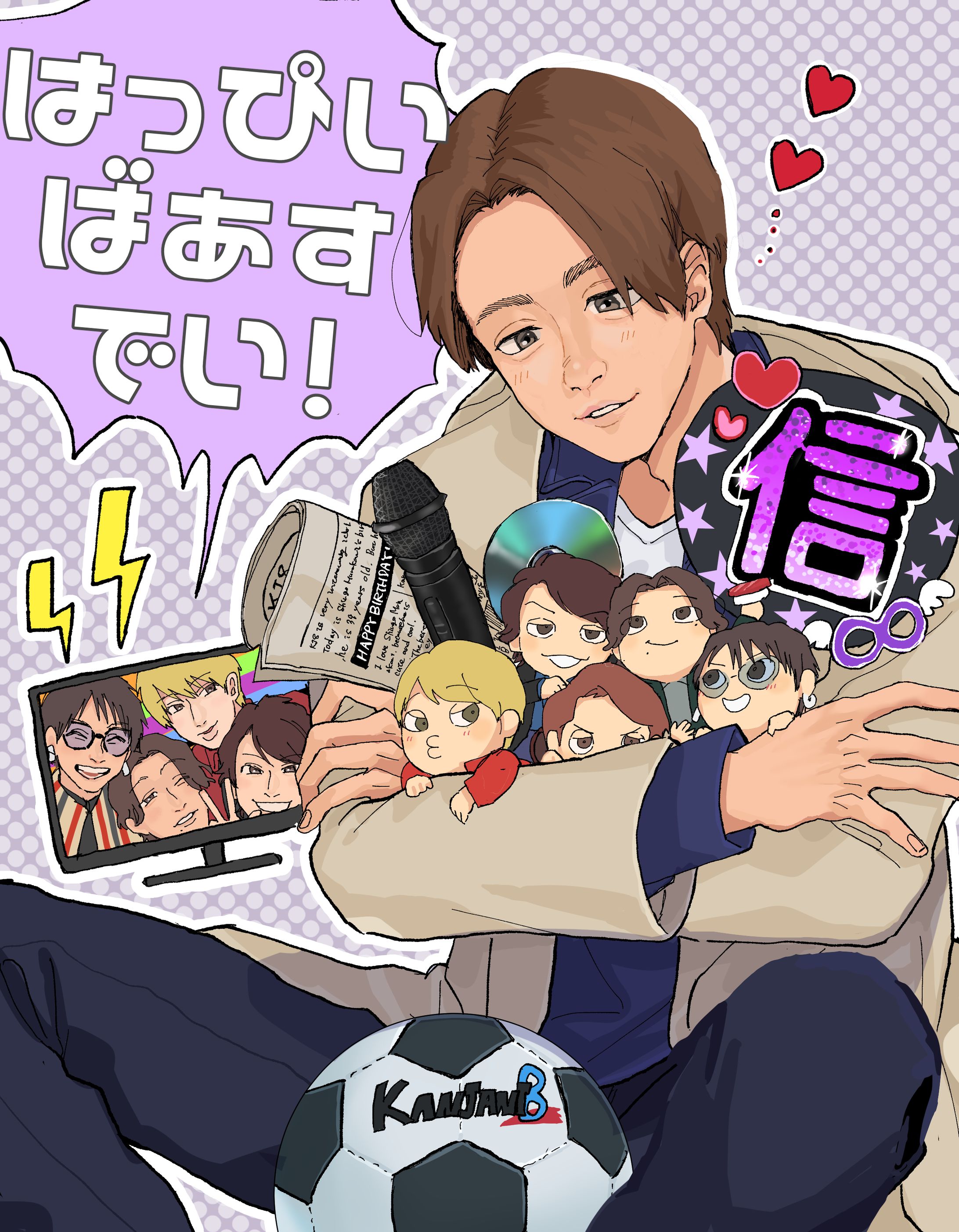 某アイドル似顔絵-1