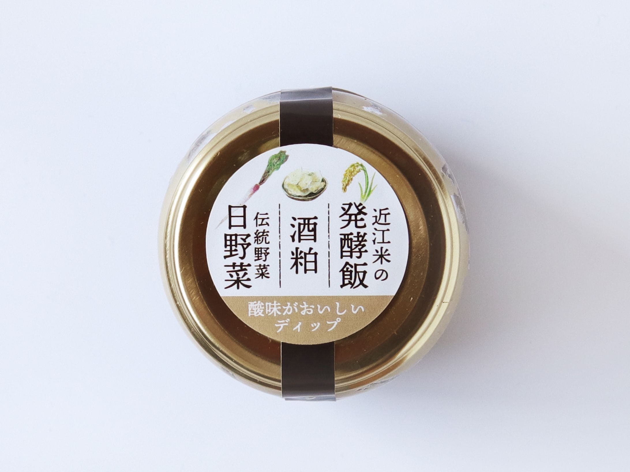 近江米発酵ディップ　パッケージデザイン-1