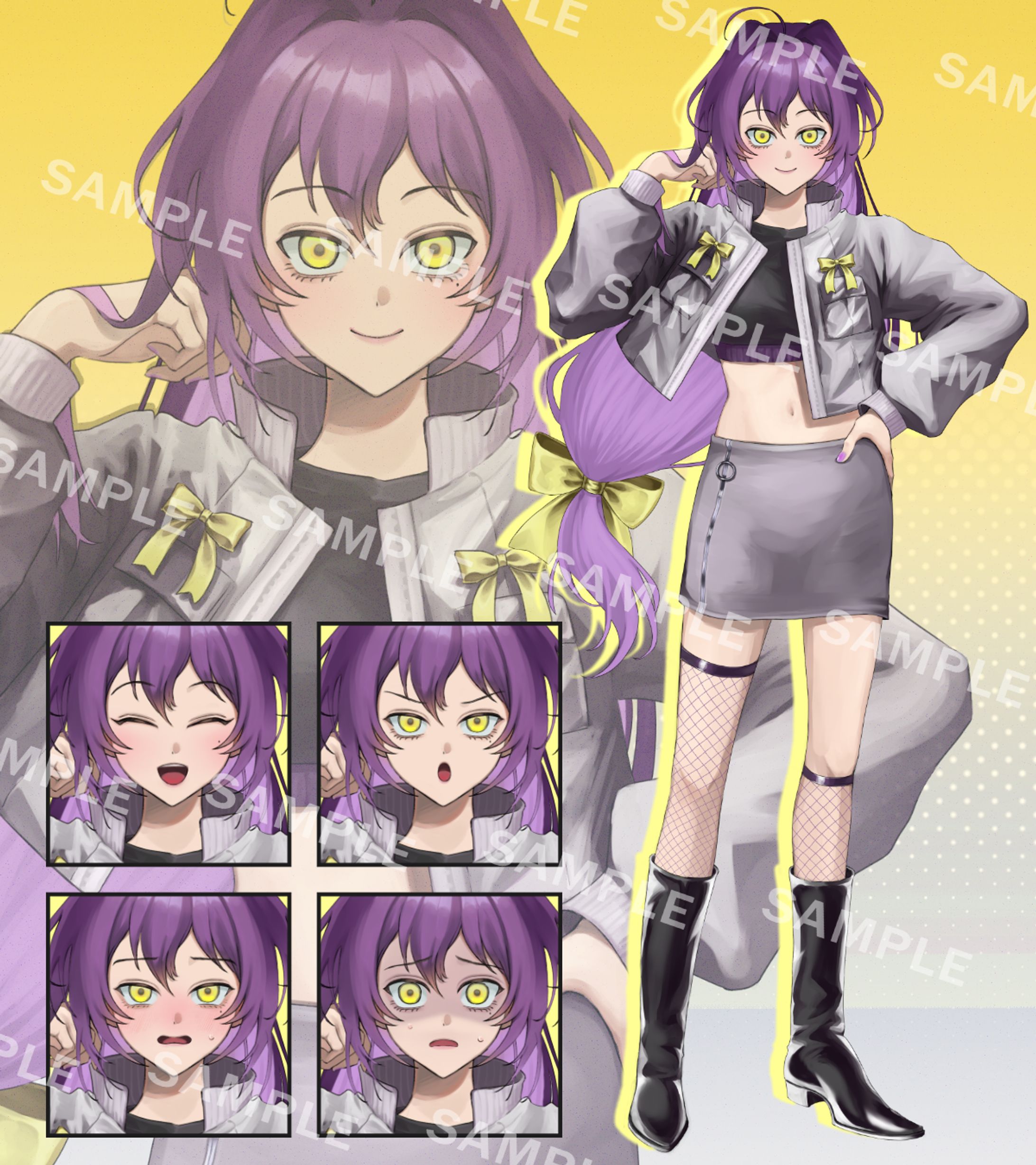 【IRIAM対応】女性立ち絵【動作確認済み】-1