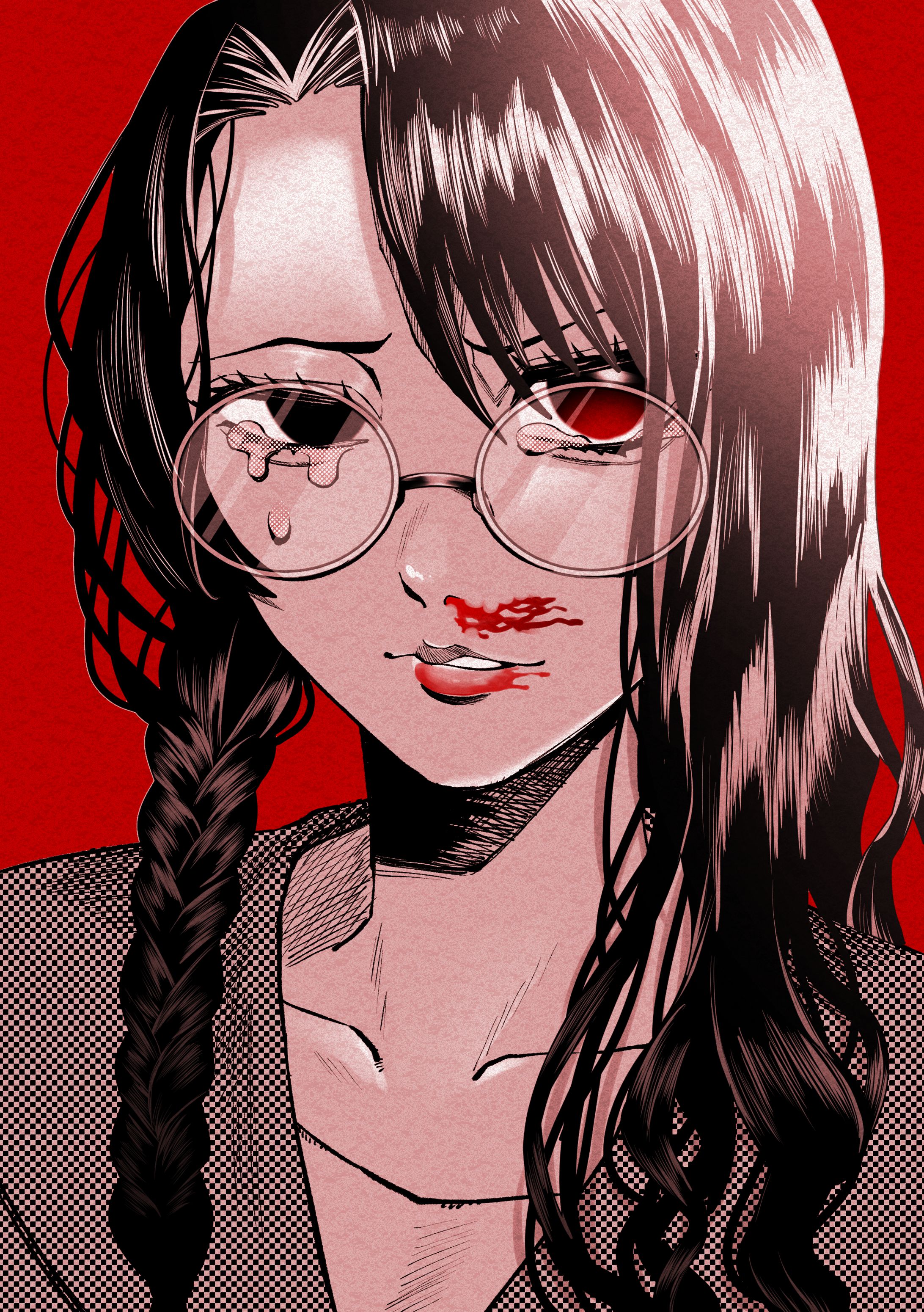 一枚絵【背景なし】サンプル-1