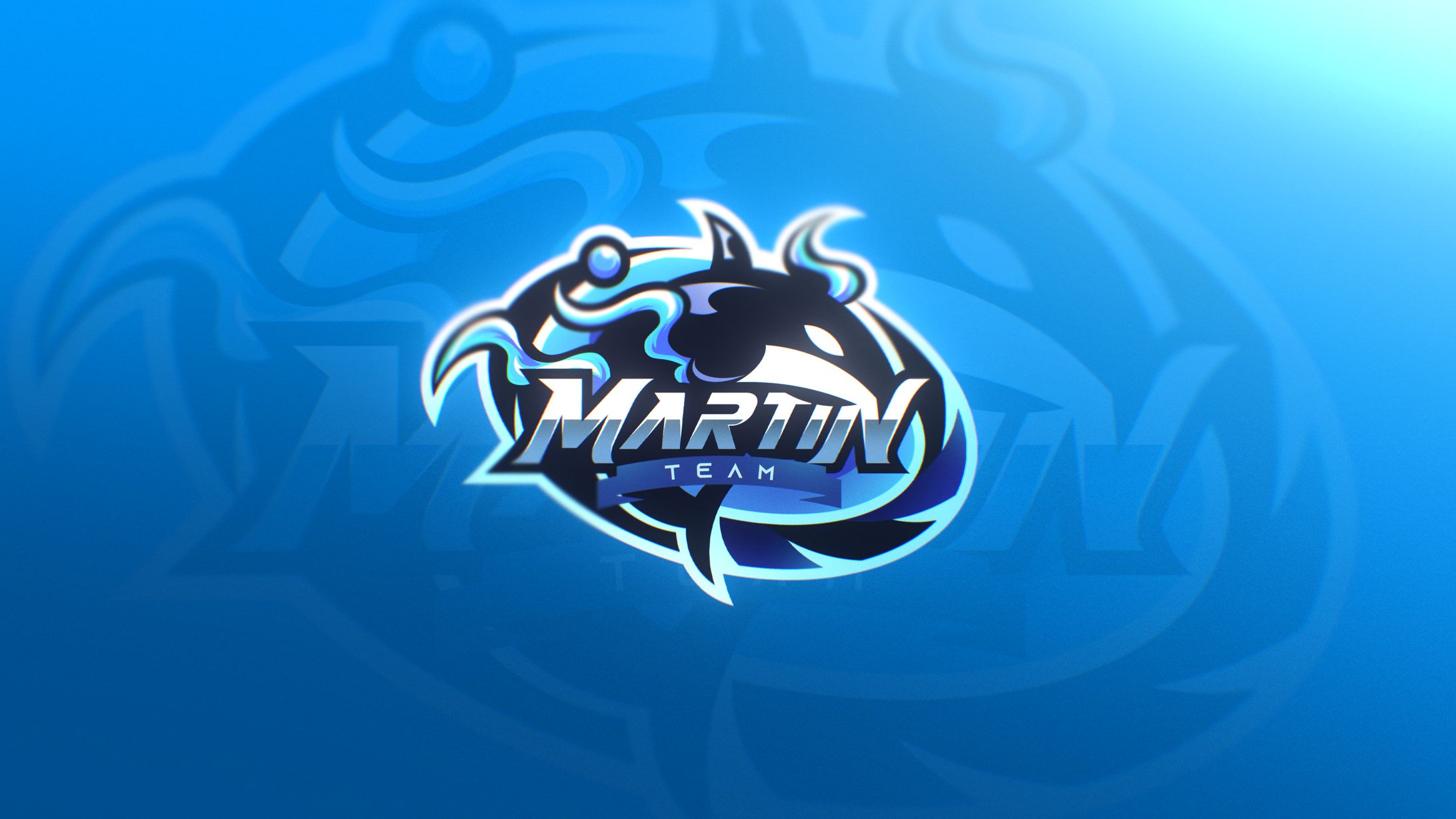 クラン Martin様　Mascot Logo-1