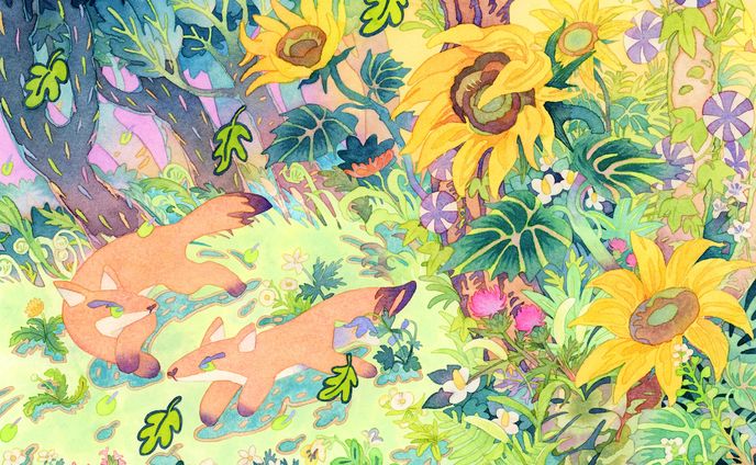 夏が襲ってくる