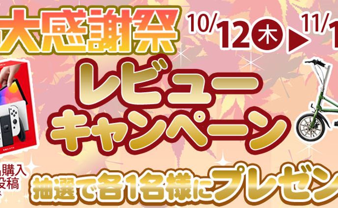 レビュー投稿キャンペーン