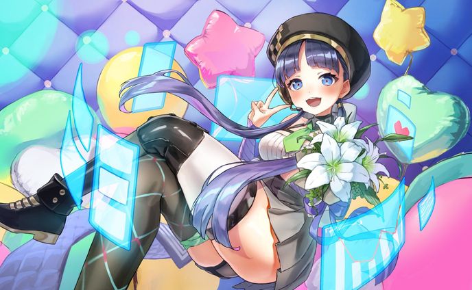 【お仕事】文月カンナ様 収益化記念イラスト