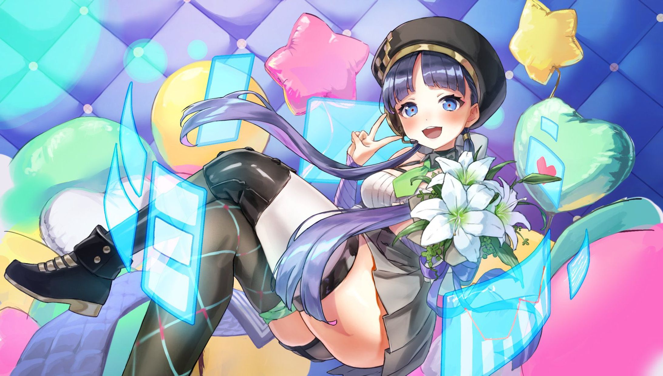 【お仕事】文月カンナ様 収益化記念イラスト-1