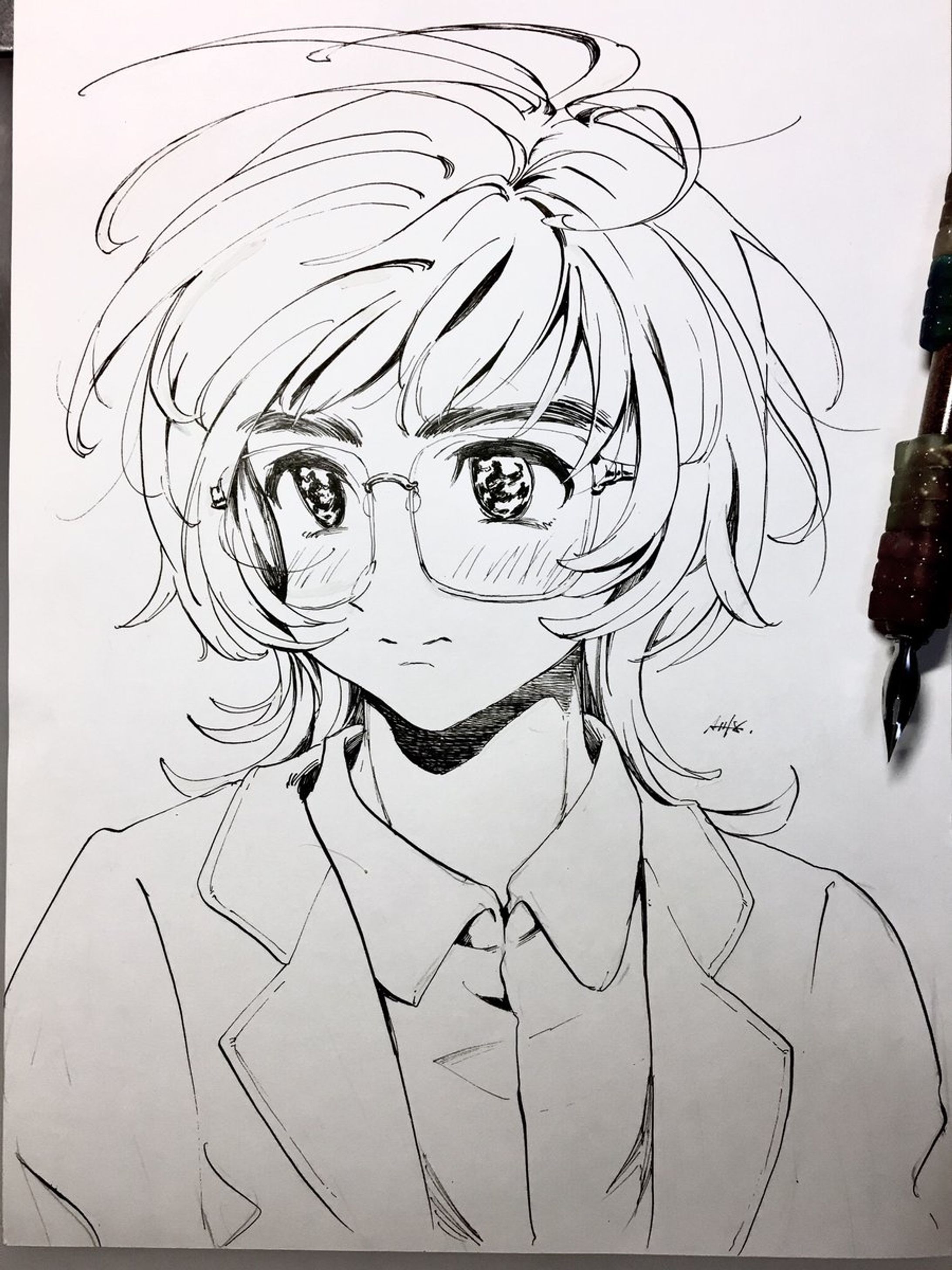 アナログ線画-1