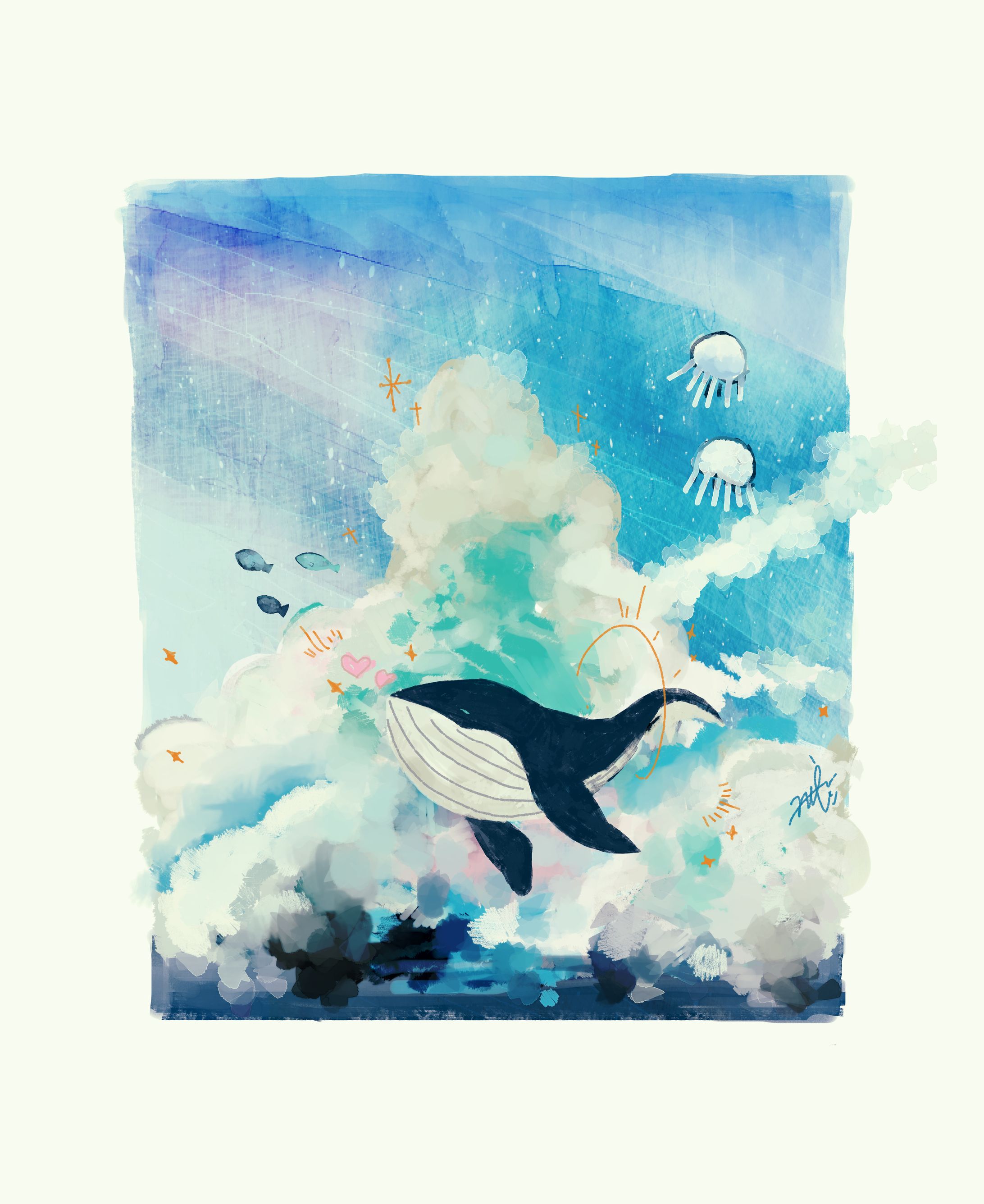 空の散歩-1