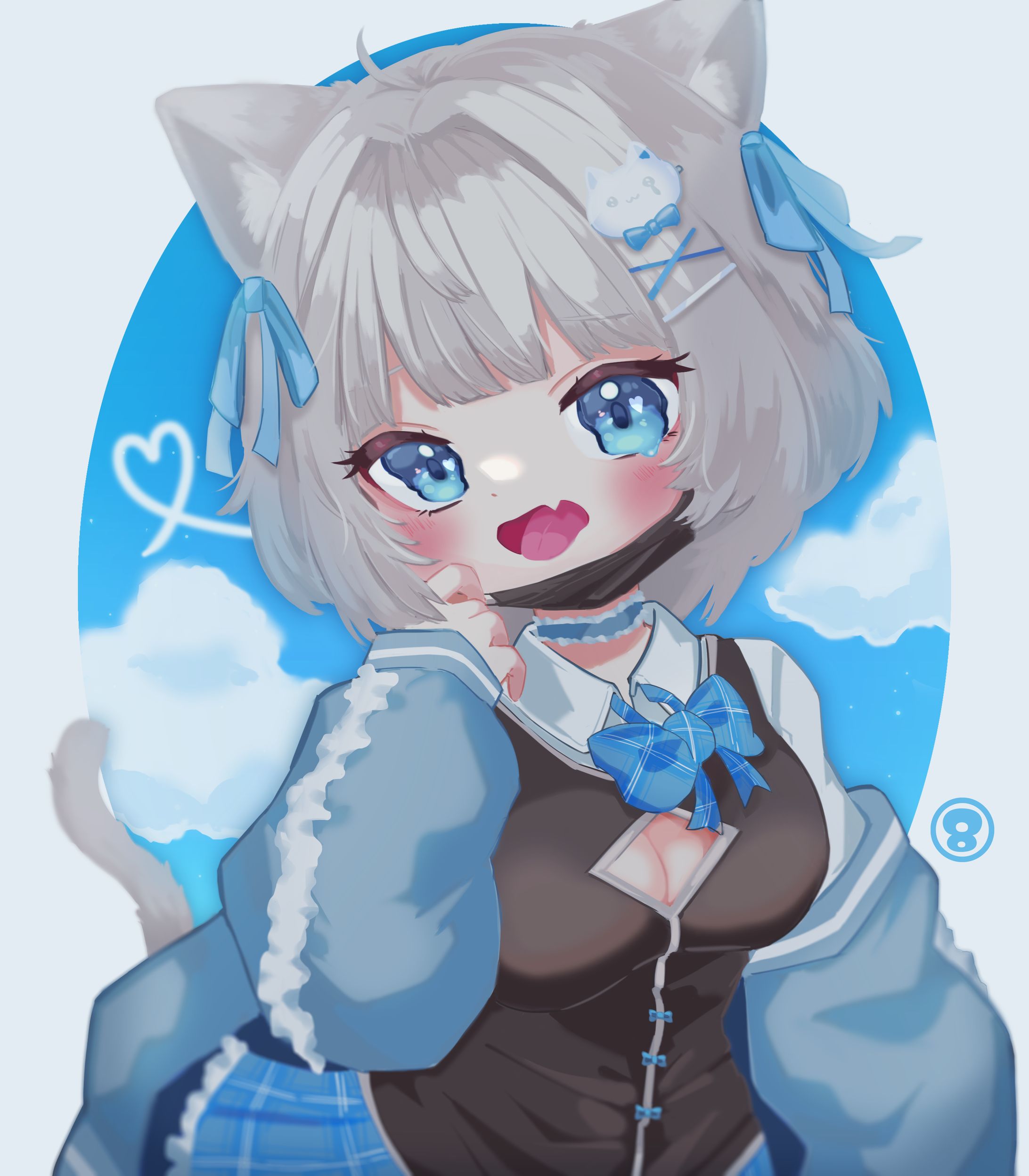 シロネコちゃん-1