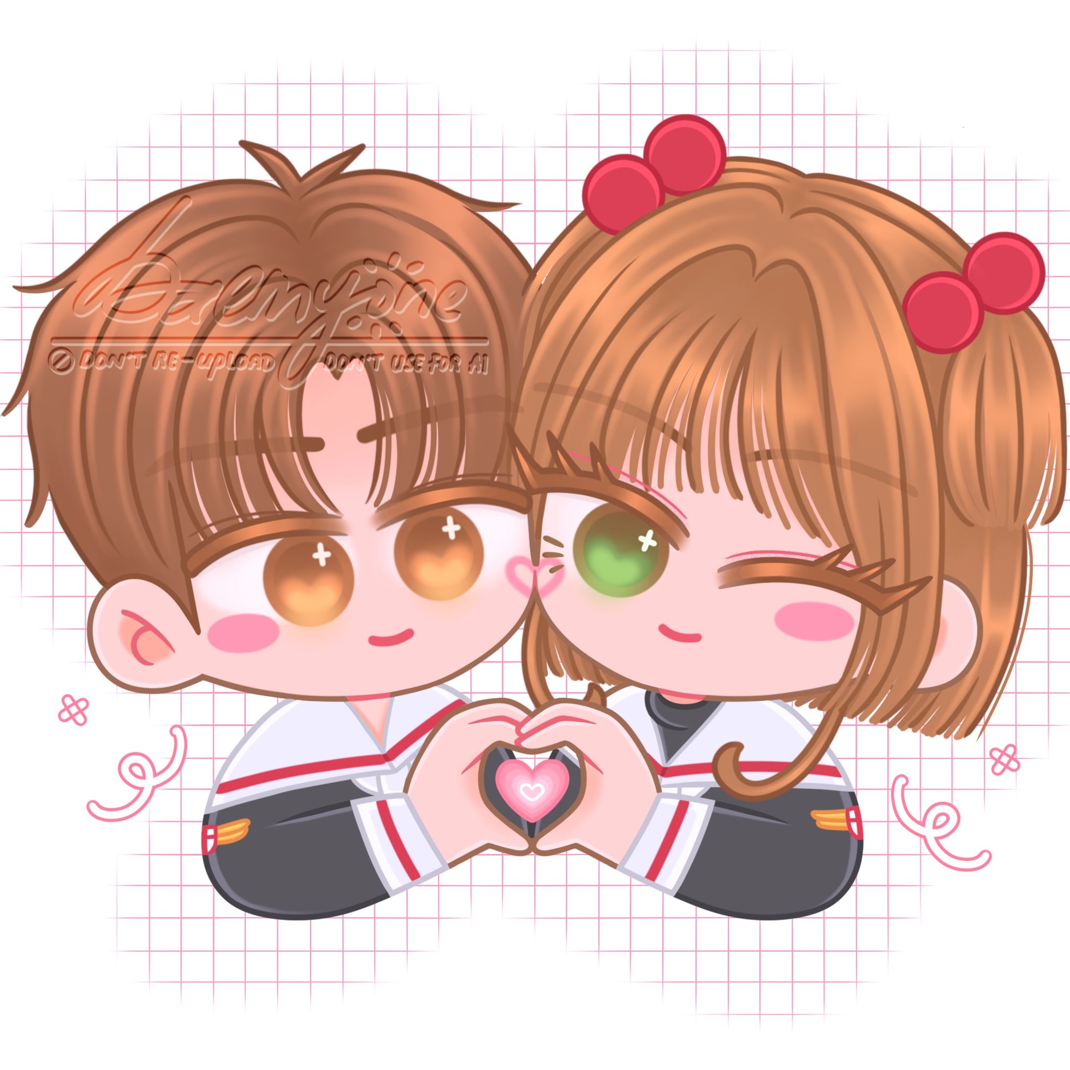 YCH Couple (Chibi)-1