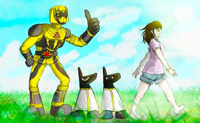 太陽超人ラー　爽やかな青空